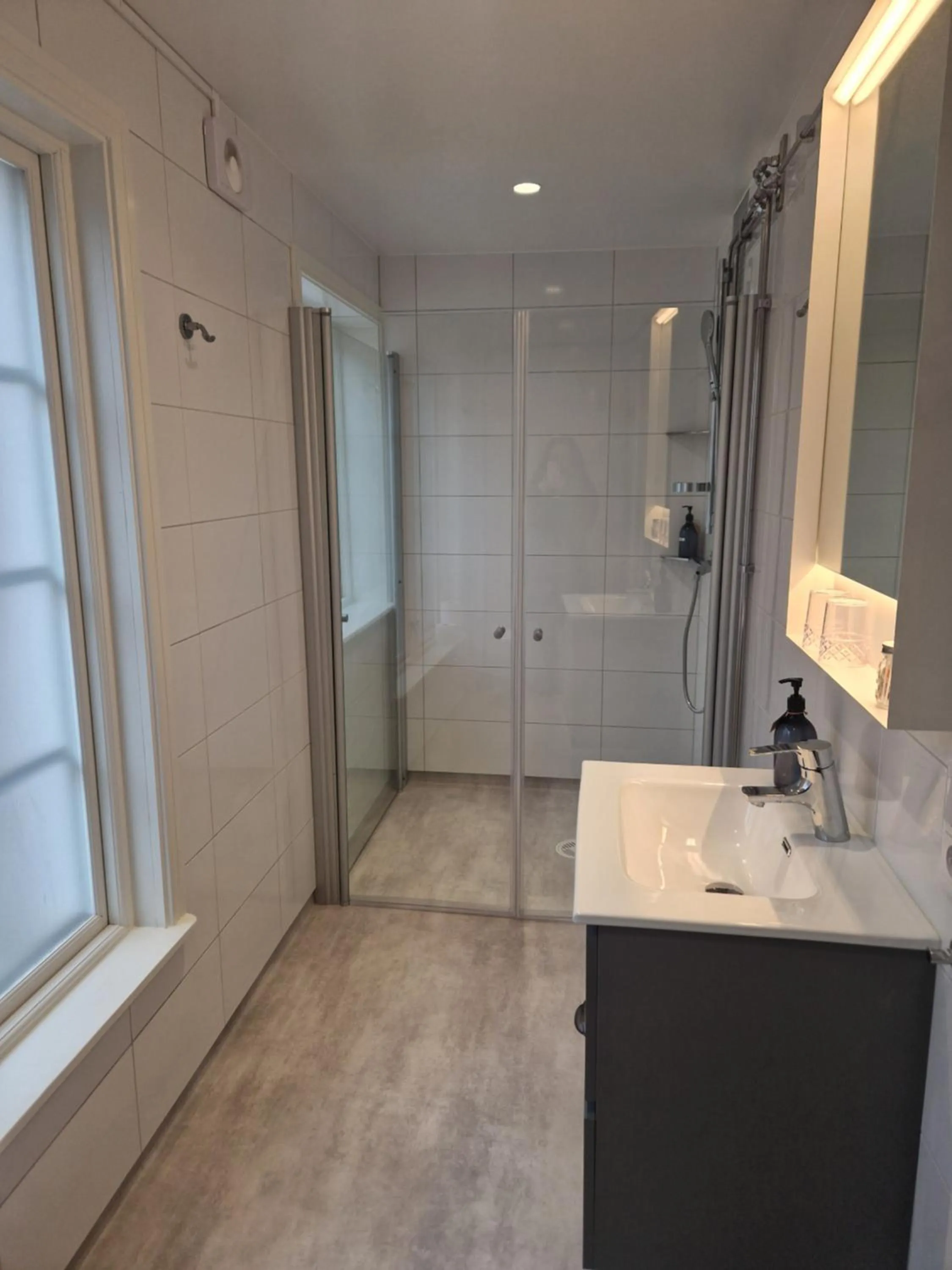 Shower in Gårdshotell Klockargården Öregrund