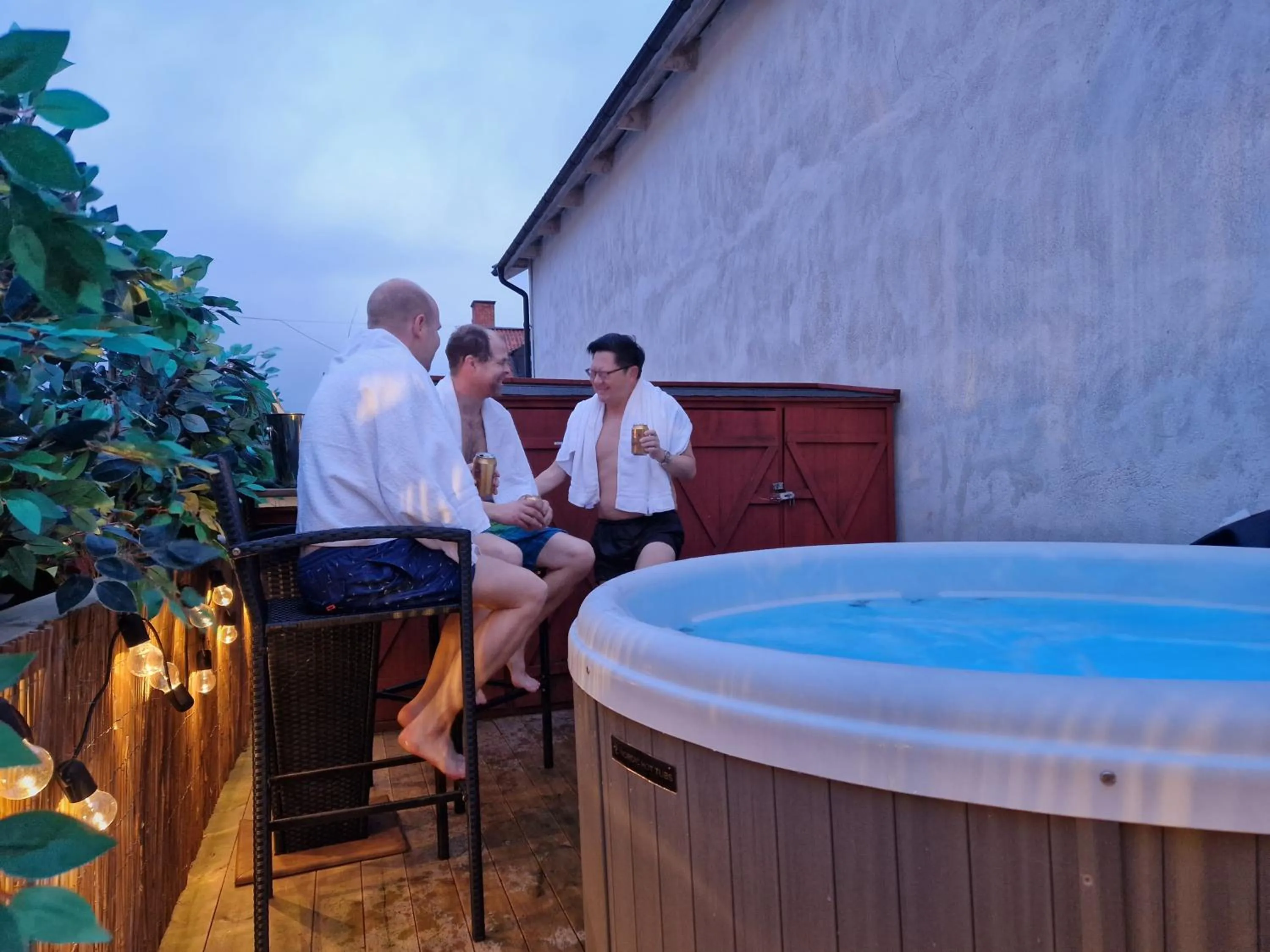 Swimming pool in Gårdshotell Klockargården Öregrund