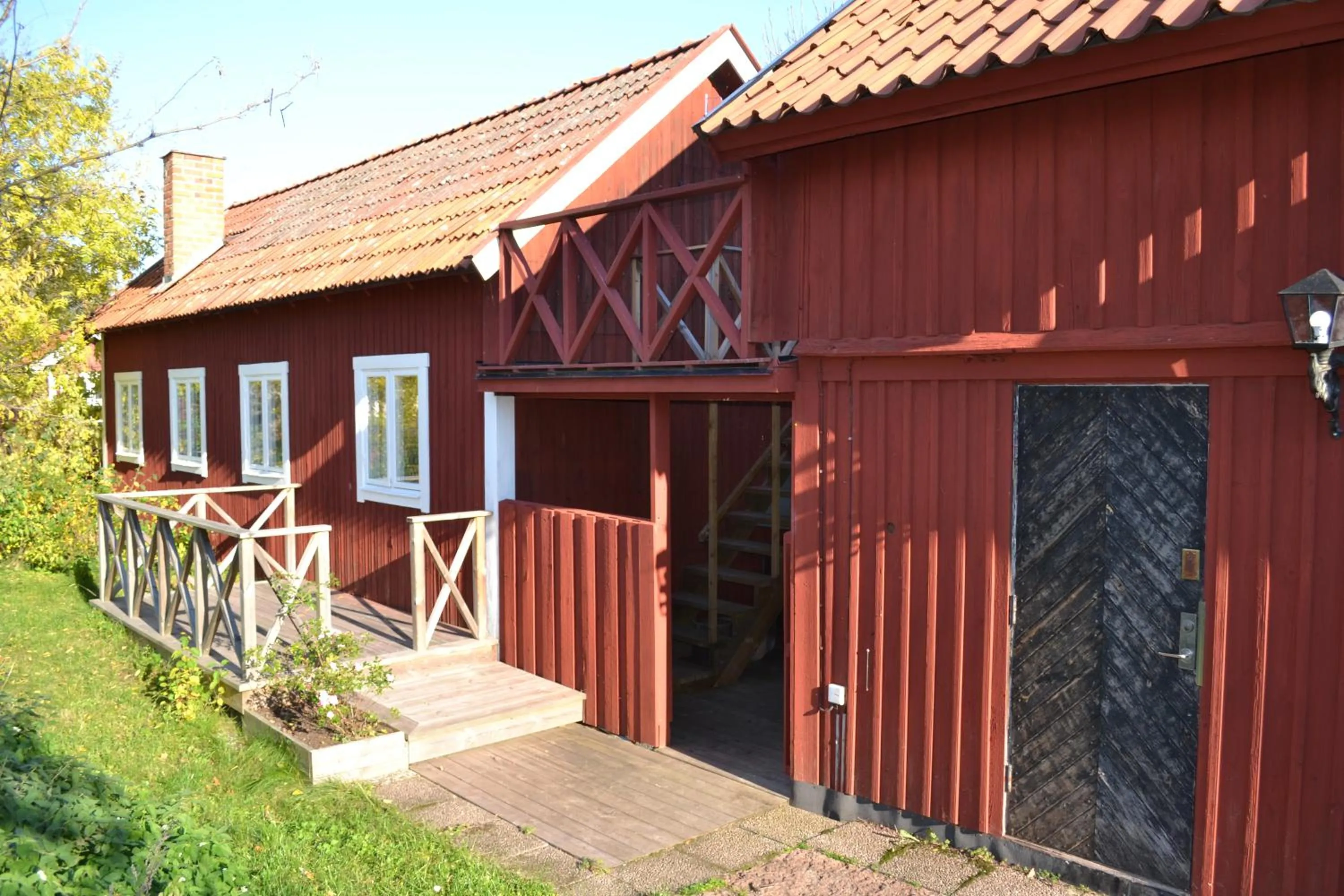 Balcony/Terrace in Gårdshotell Klockargården Öregrund
