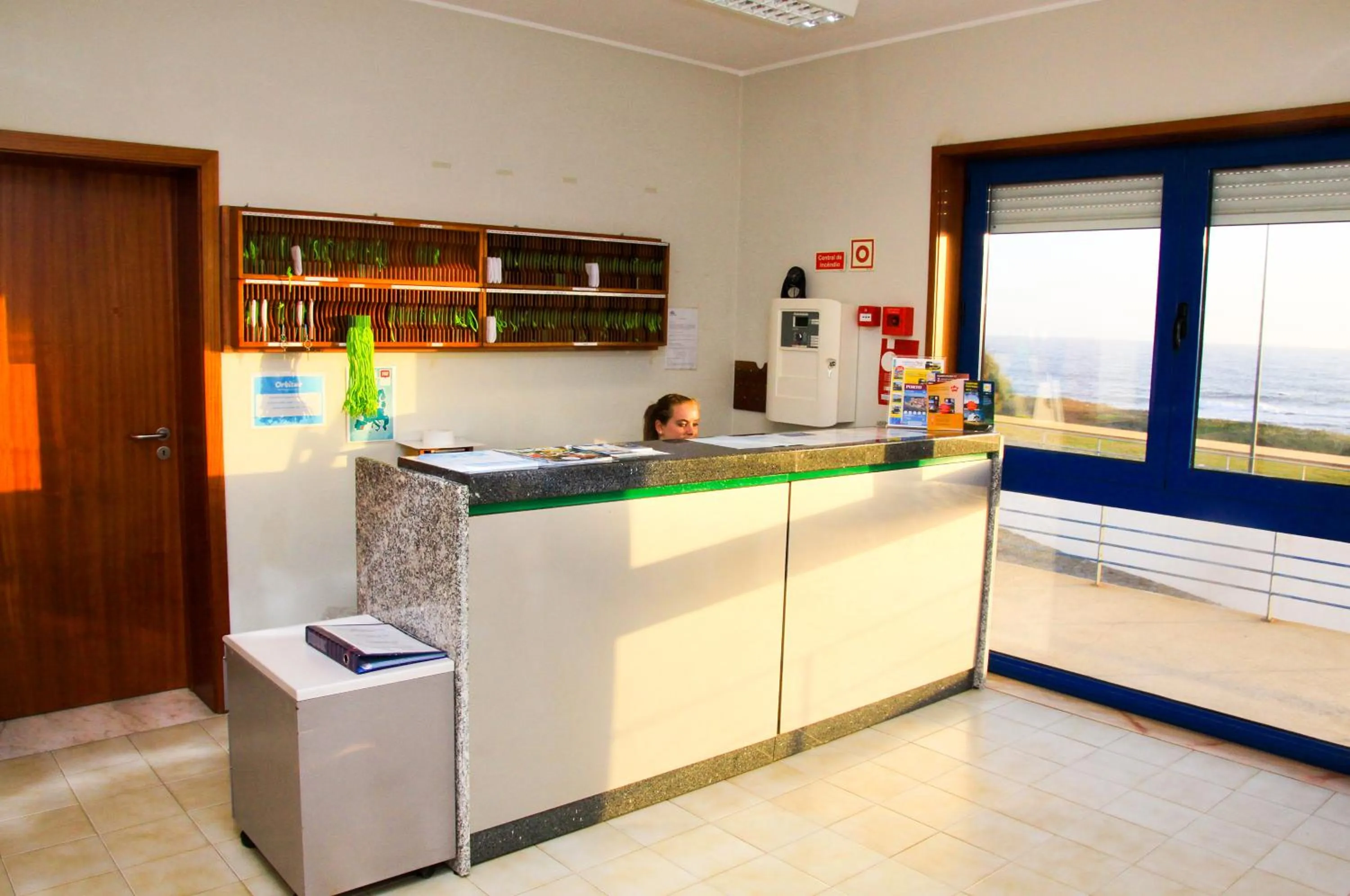 Lobby or reception in Parque de Campismo Orbitur Canidelo