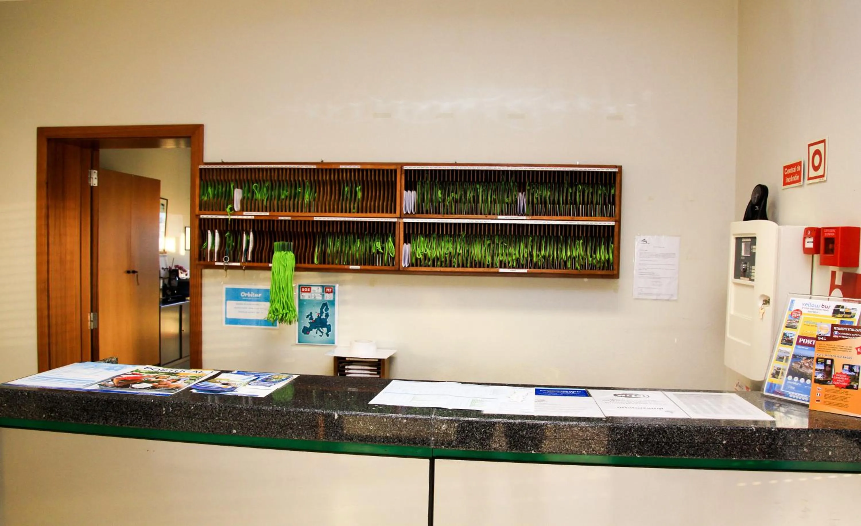 Lobby or reception in Parque de Campismo Orbitur Canidelo