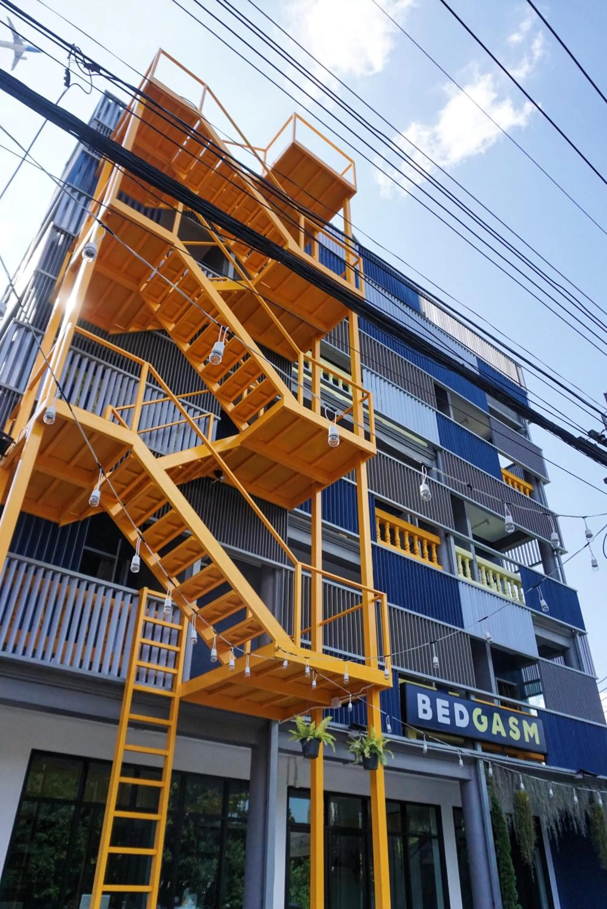 Facade/entrance in BEDGASM Hotel x Cafe Nimman