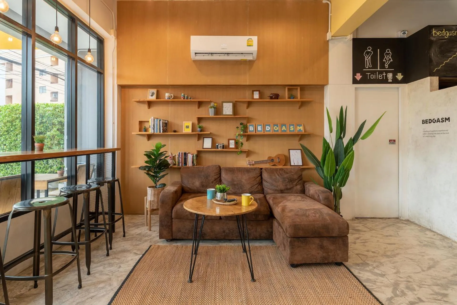 Lobby or reception in BEDGASM Hotel x Cafe Nimman