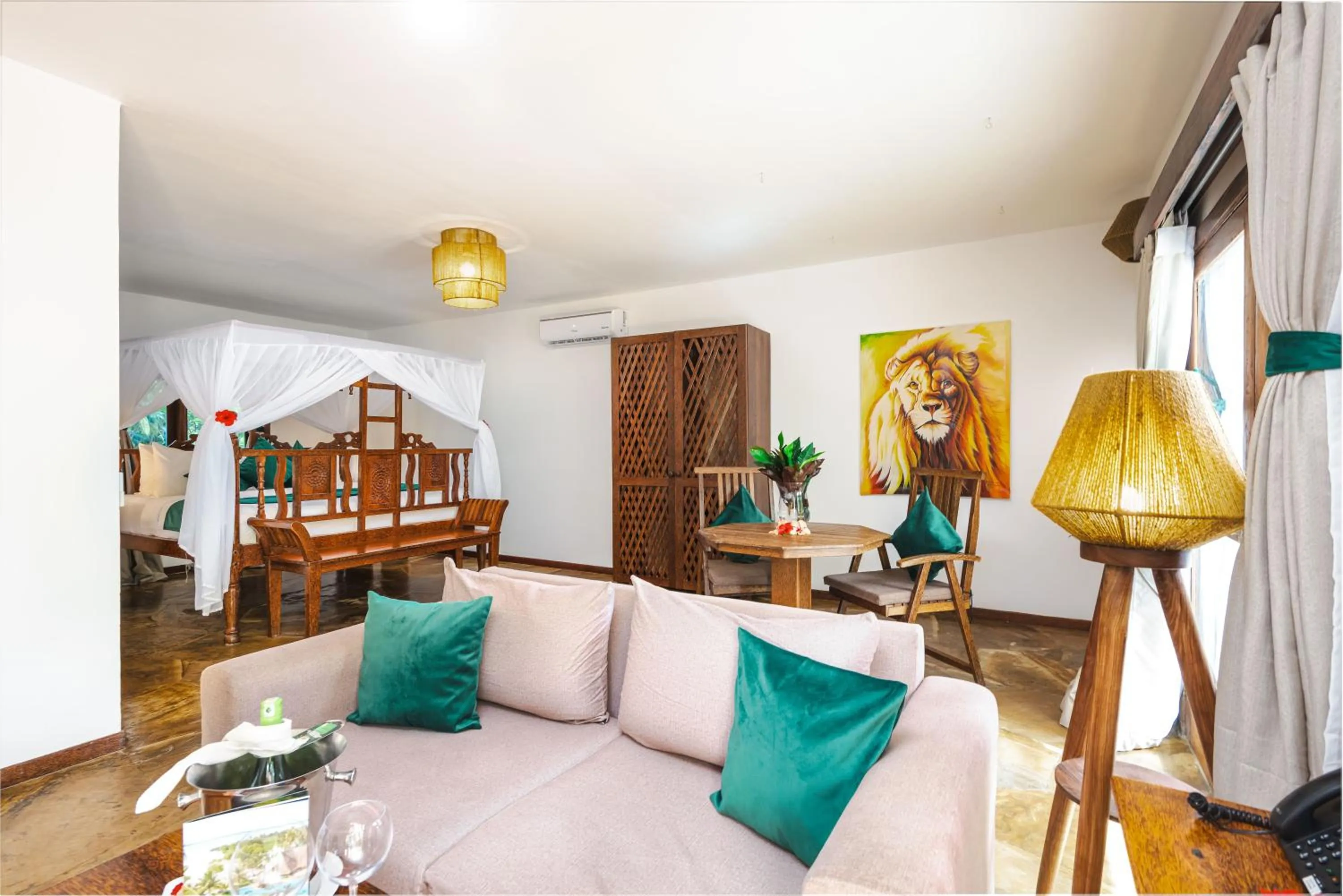 Bed in White Paradise Zanzibar