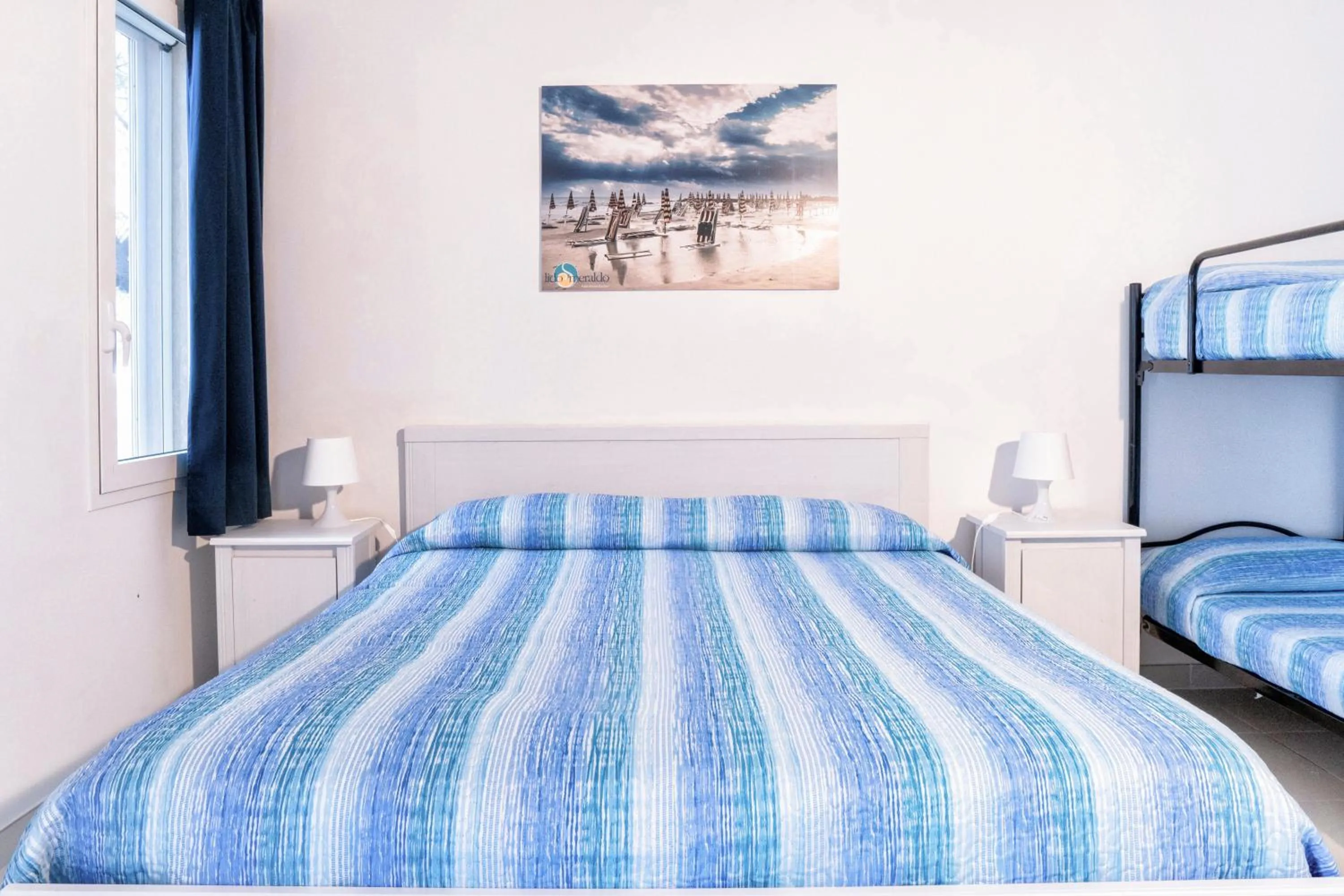 Bedroom, Bed in Centro Vacanze Lido Smeraldo