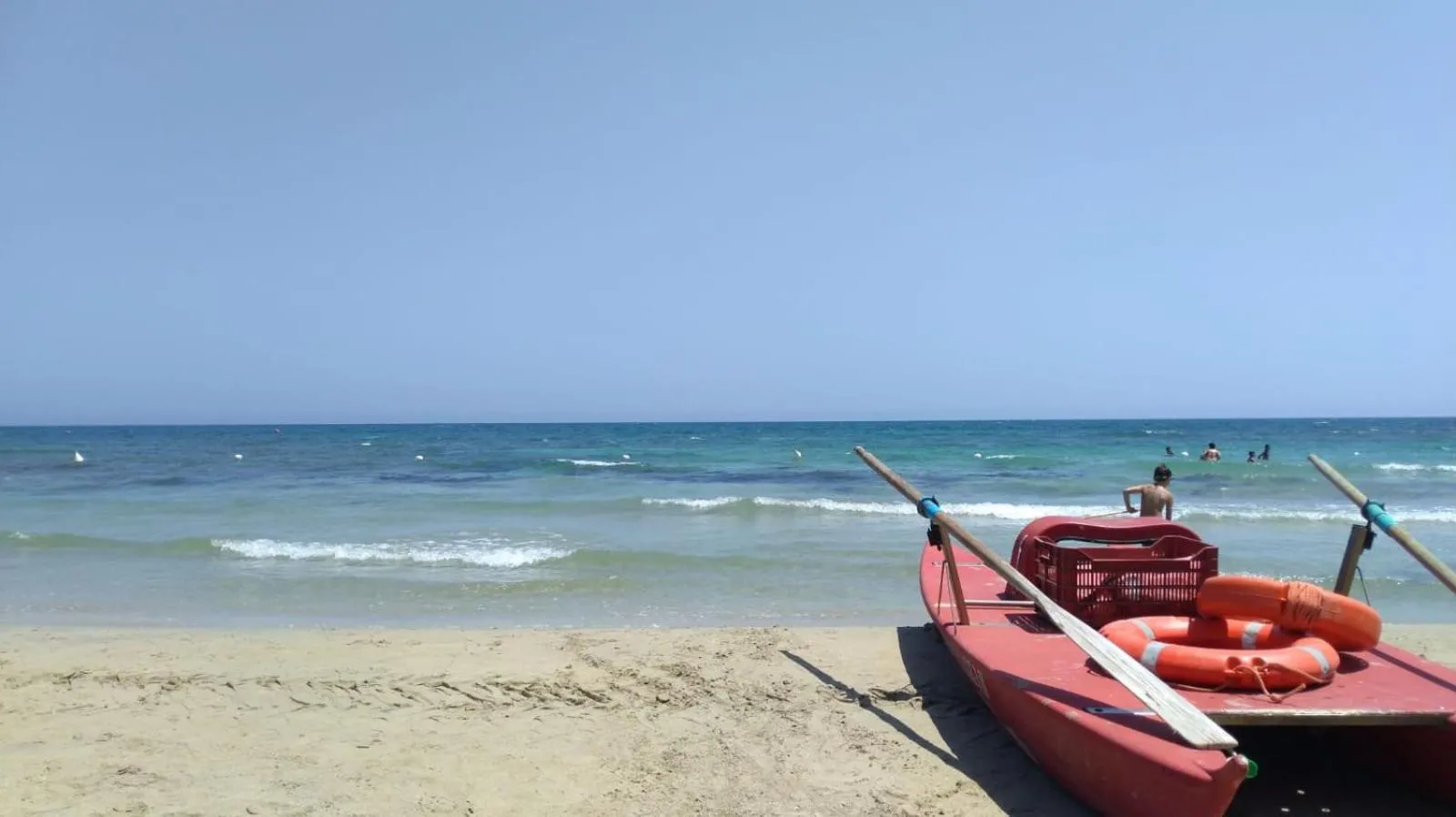 Beach in Centro Vacanze Lido Smeraldo