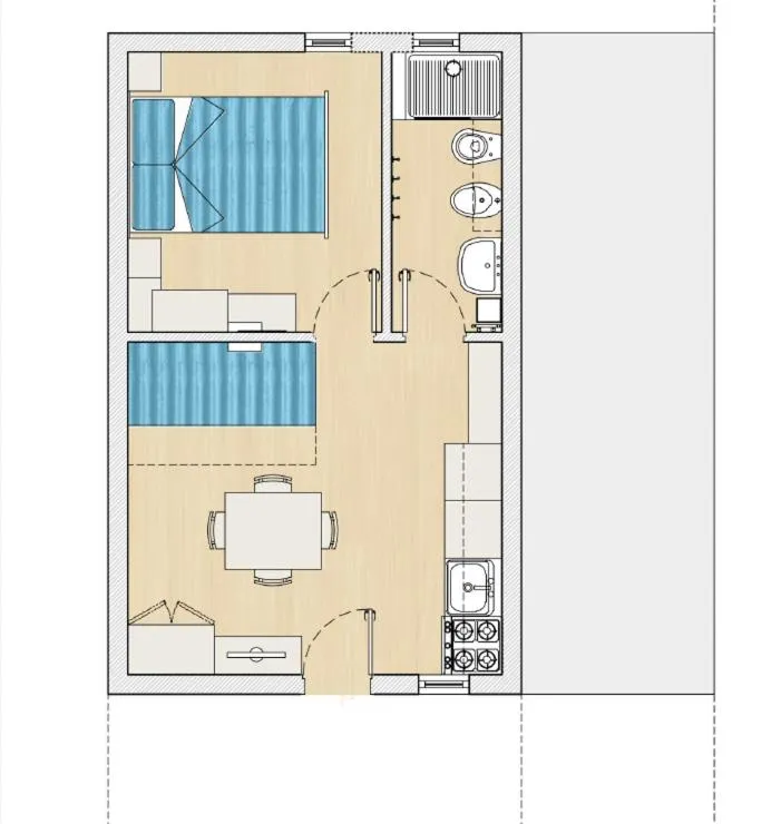 Floor plan in Centro Vacanze Lido Smeraldo