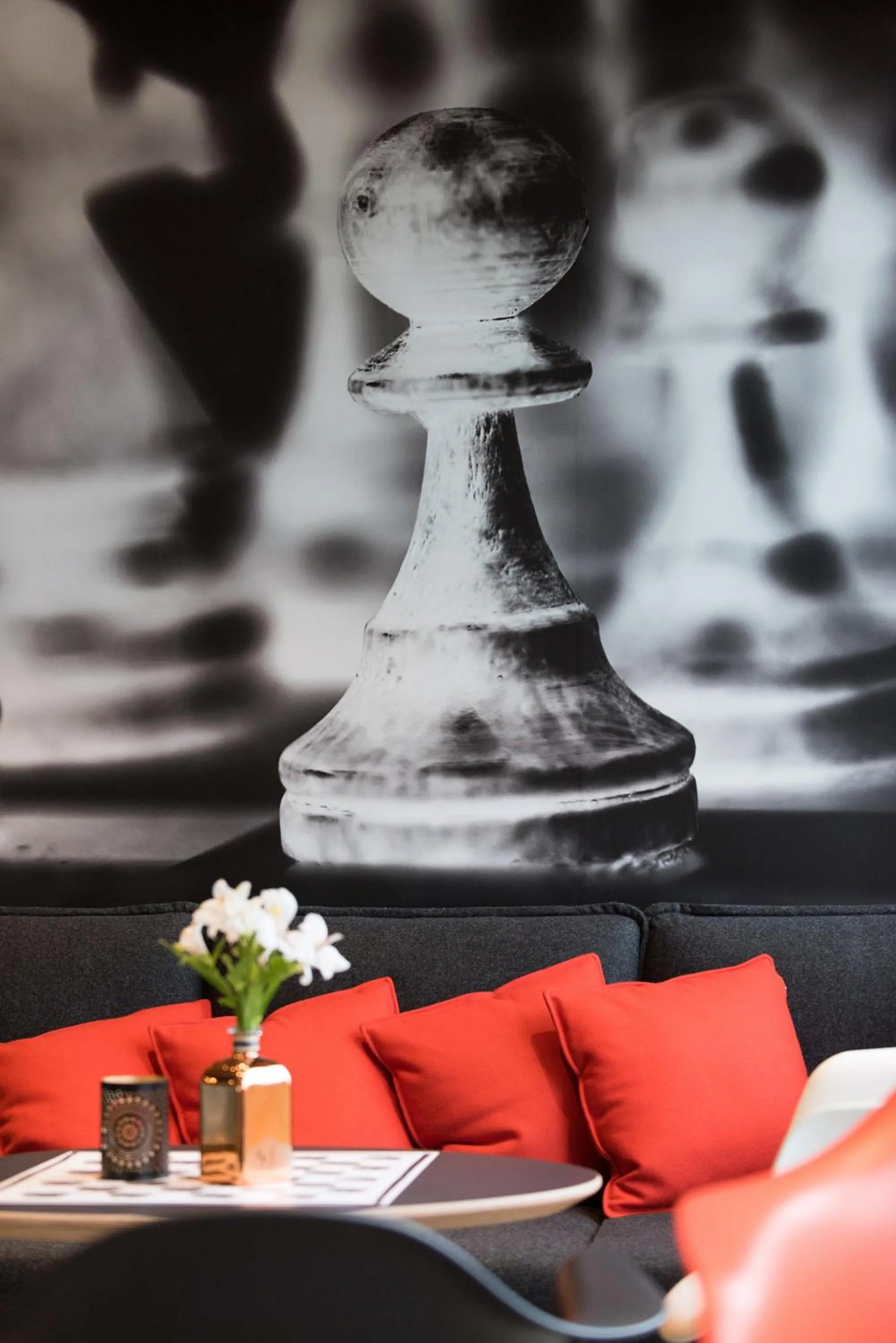 Lobby or reception in ibis Charleroi Airport Brussels South