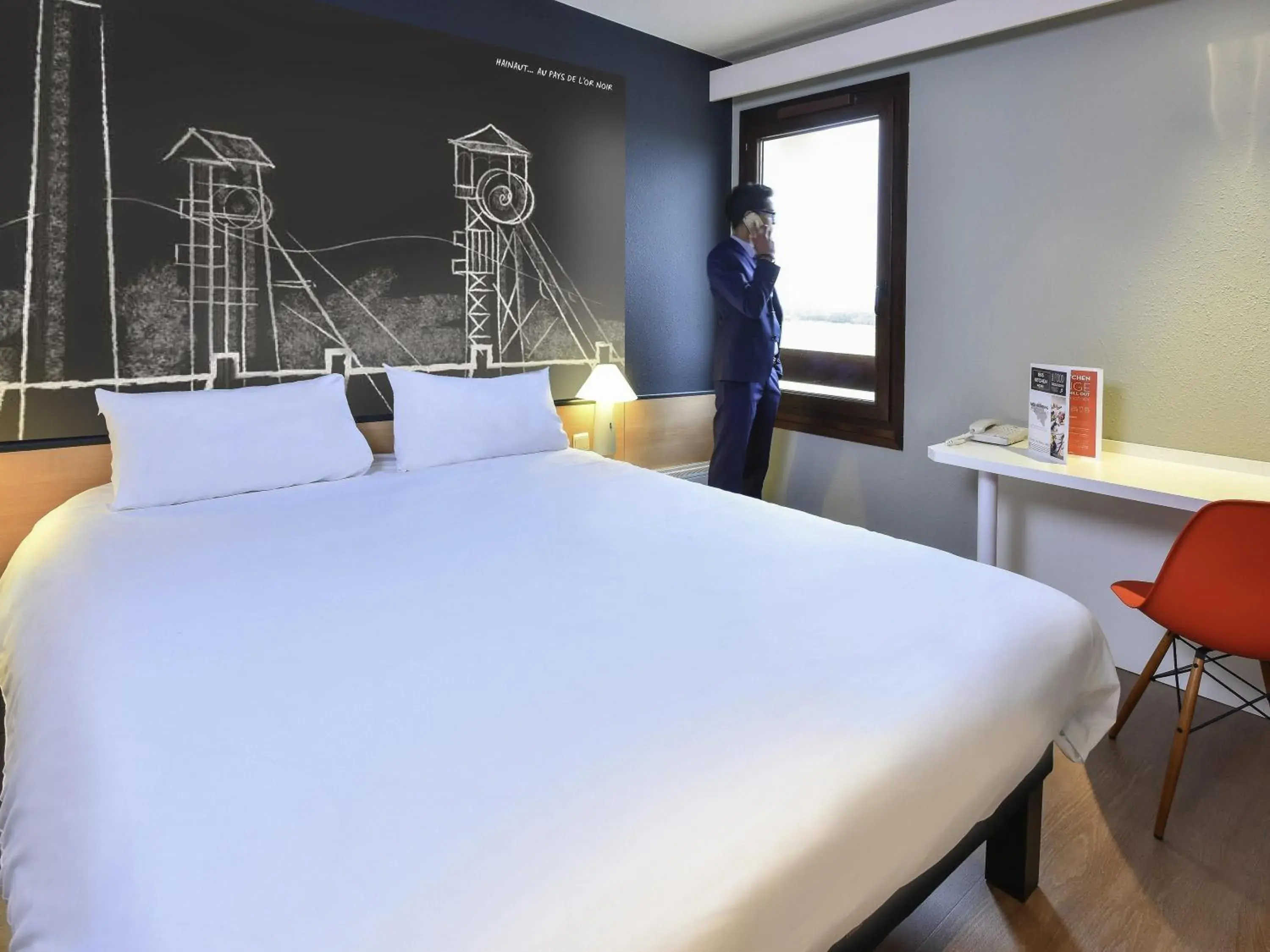 Double Room in ibis Charleroi Airport Brussels South Double Room in ibis Charleroi Airport Brussels South