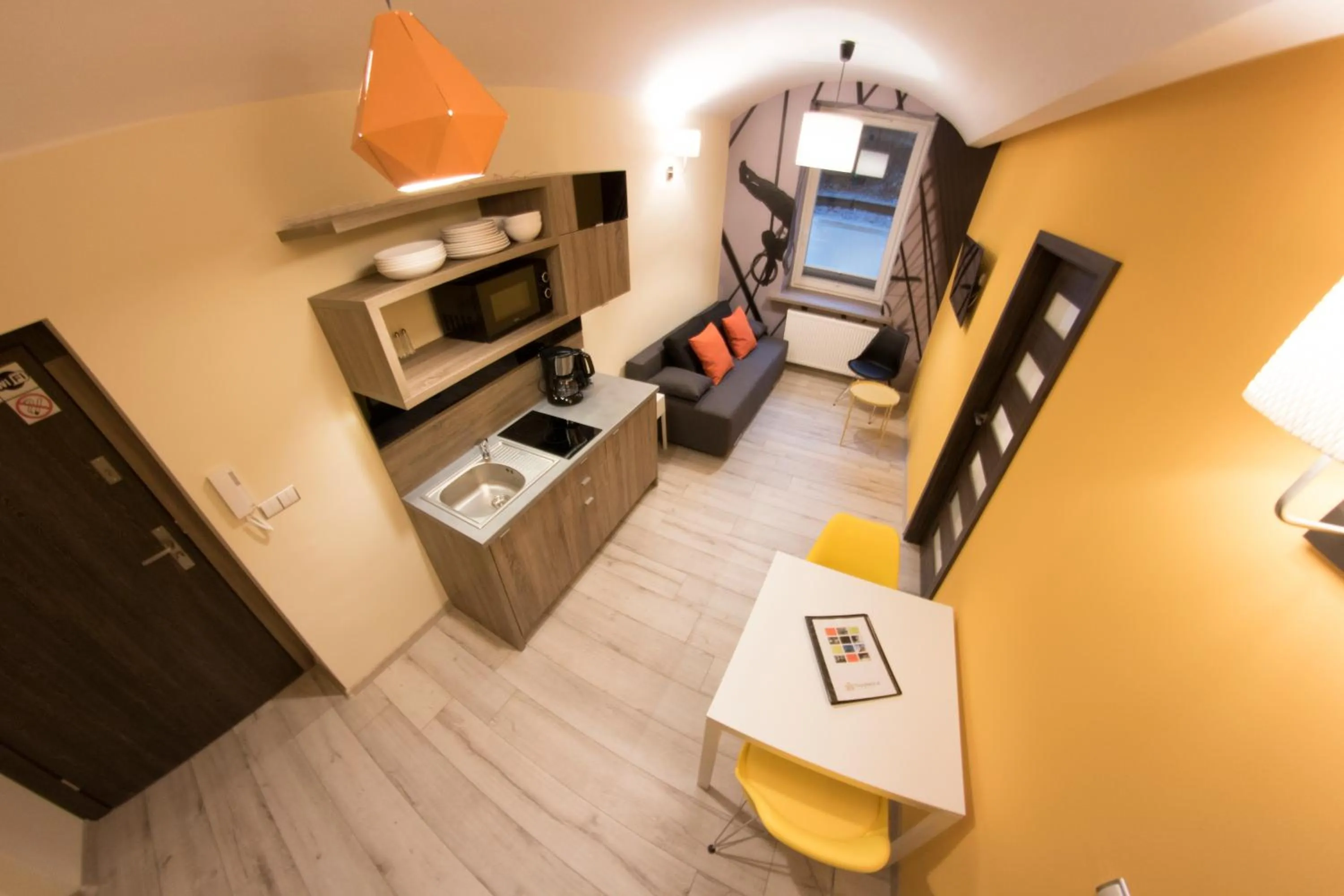 Kitchen or kitchenette in Yourplace M57 Apartments