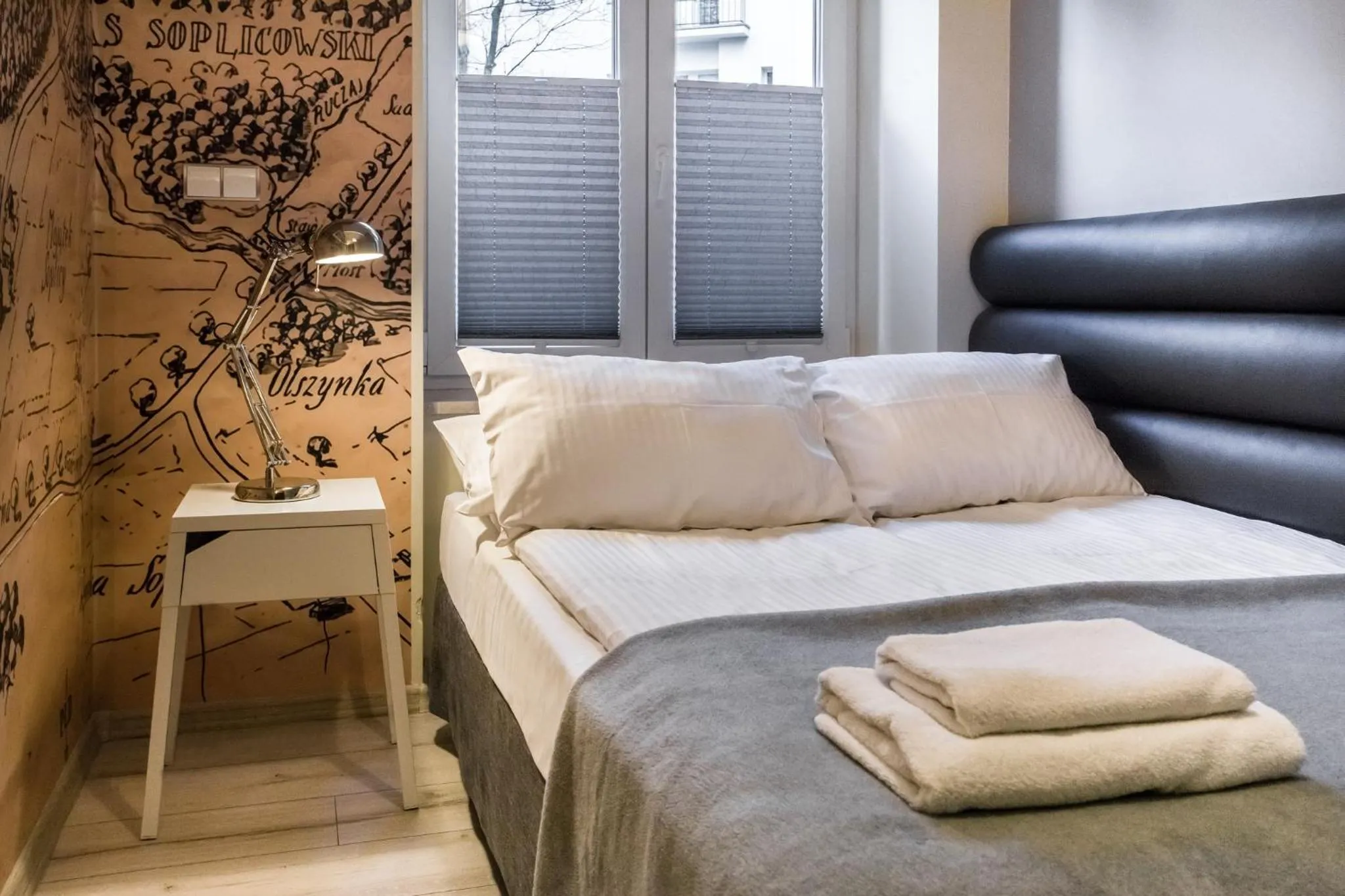 Bed in Yourplace M57 Apartments