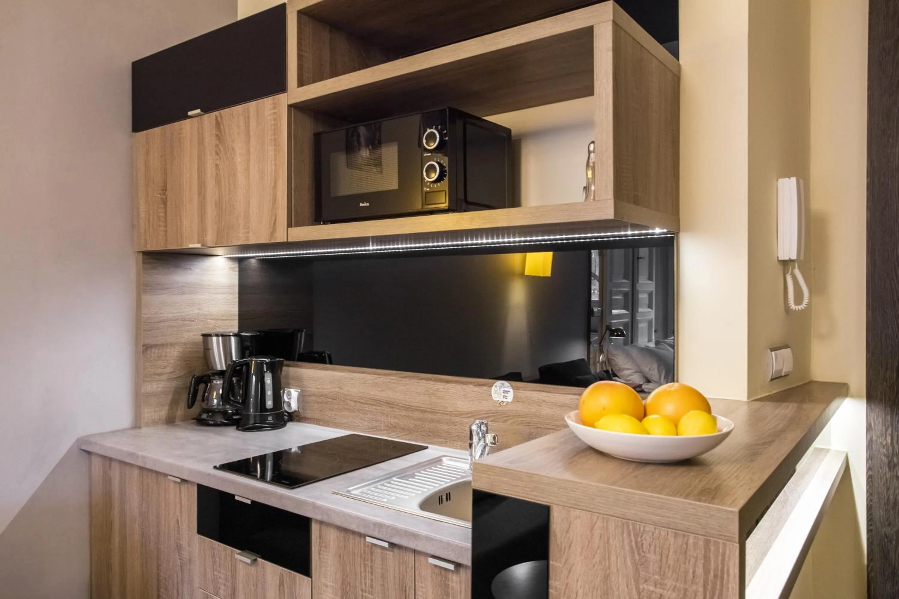 Kitchen or kitchenette in Yourplace M57 Apartments