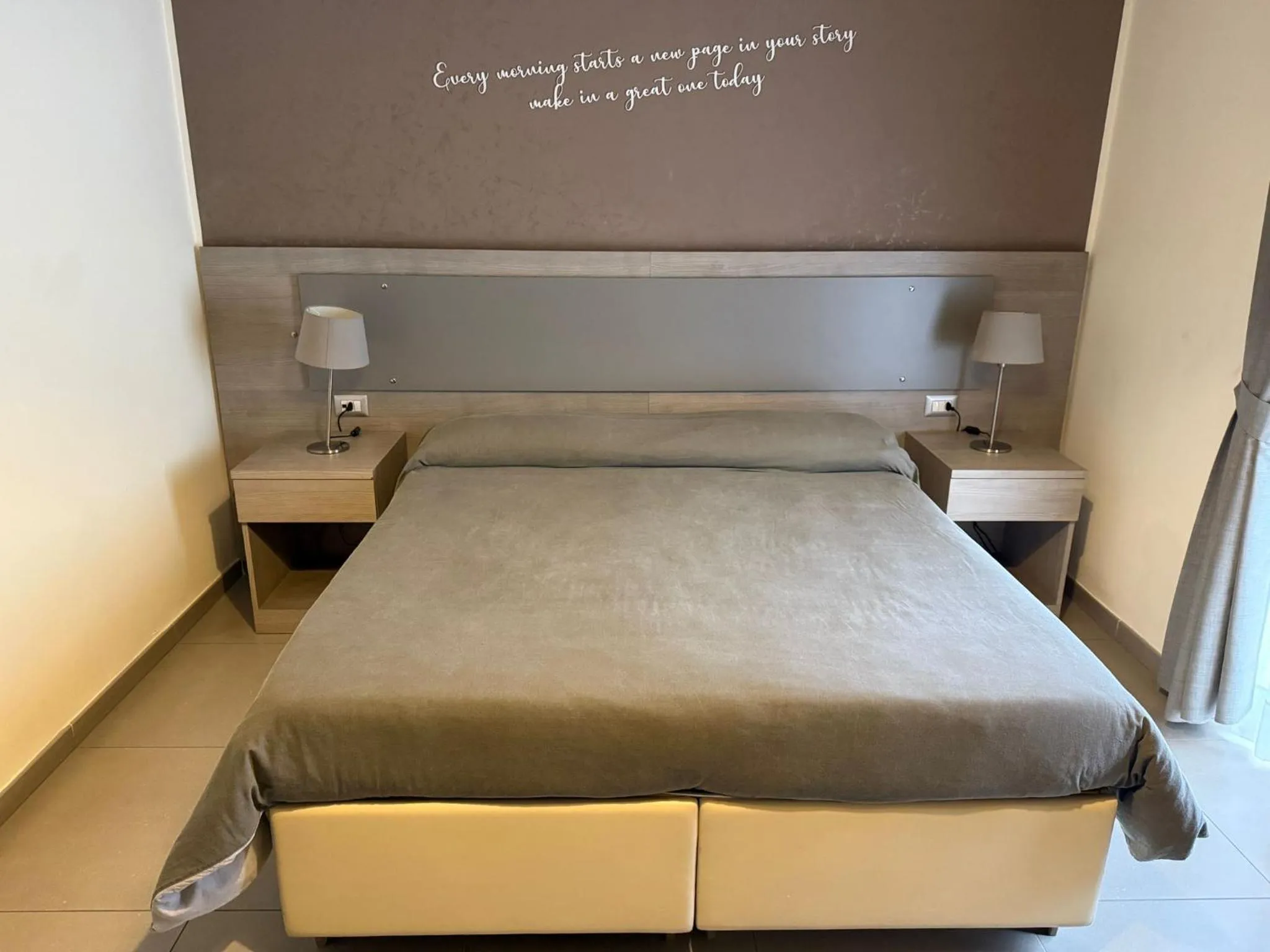 Bed in Bed and Breakfast Aereoparking