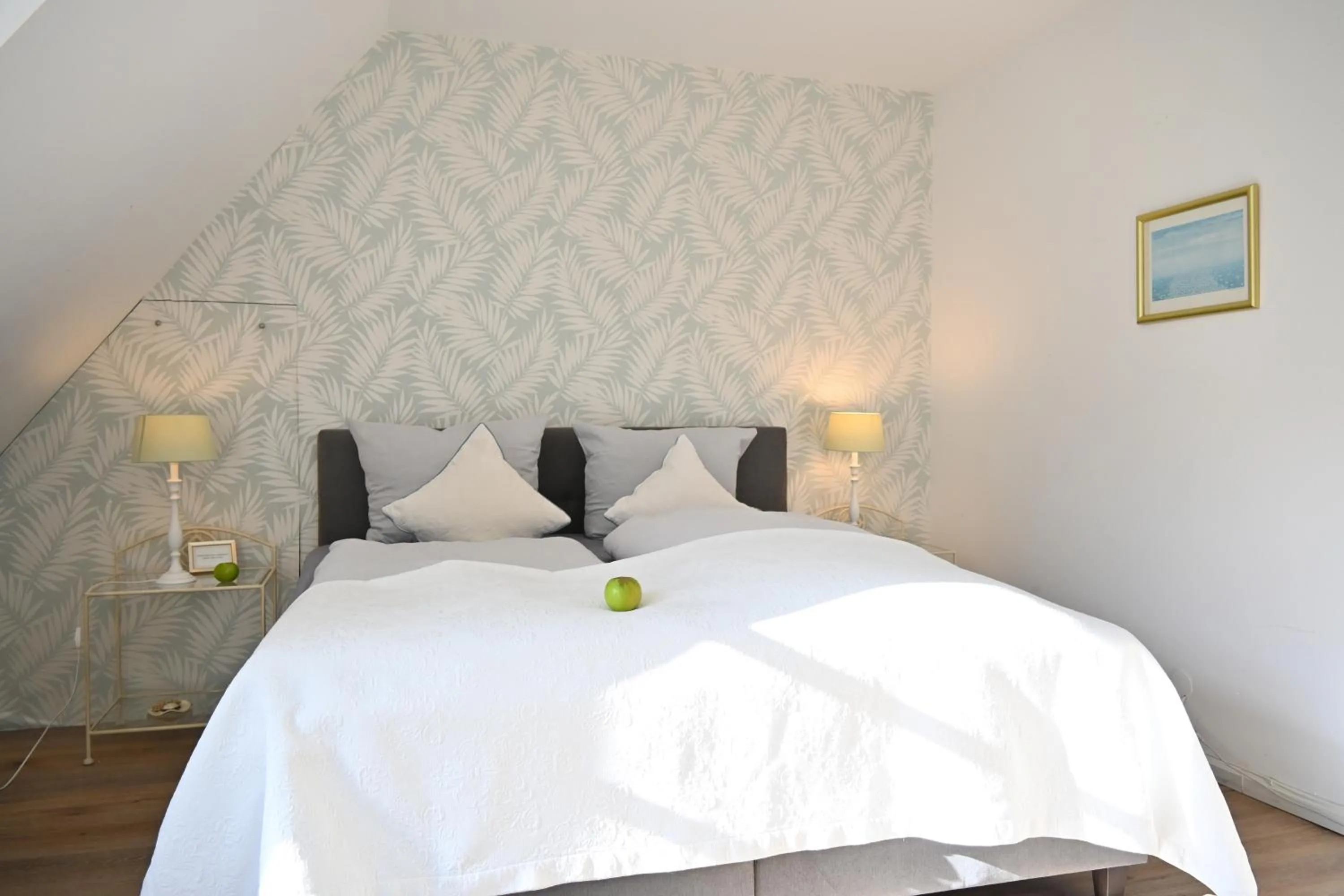 Bed in Landsitzhotel und Seminarium Peterhof