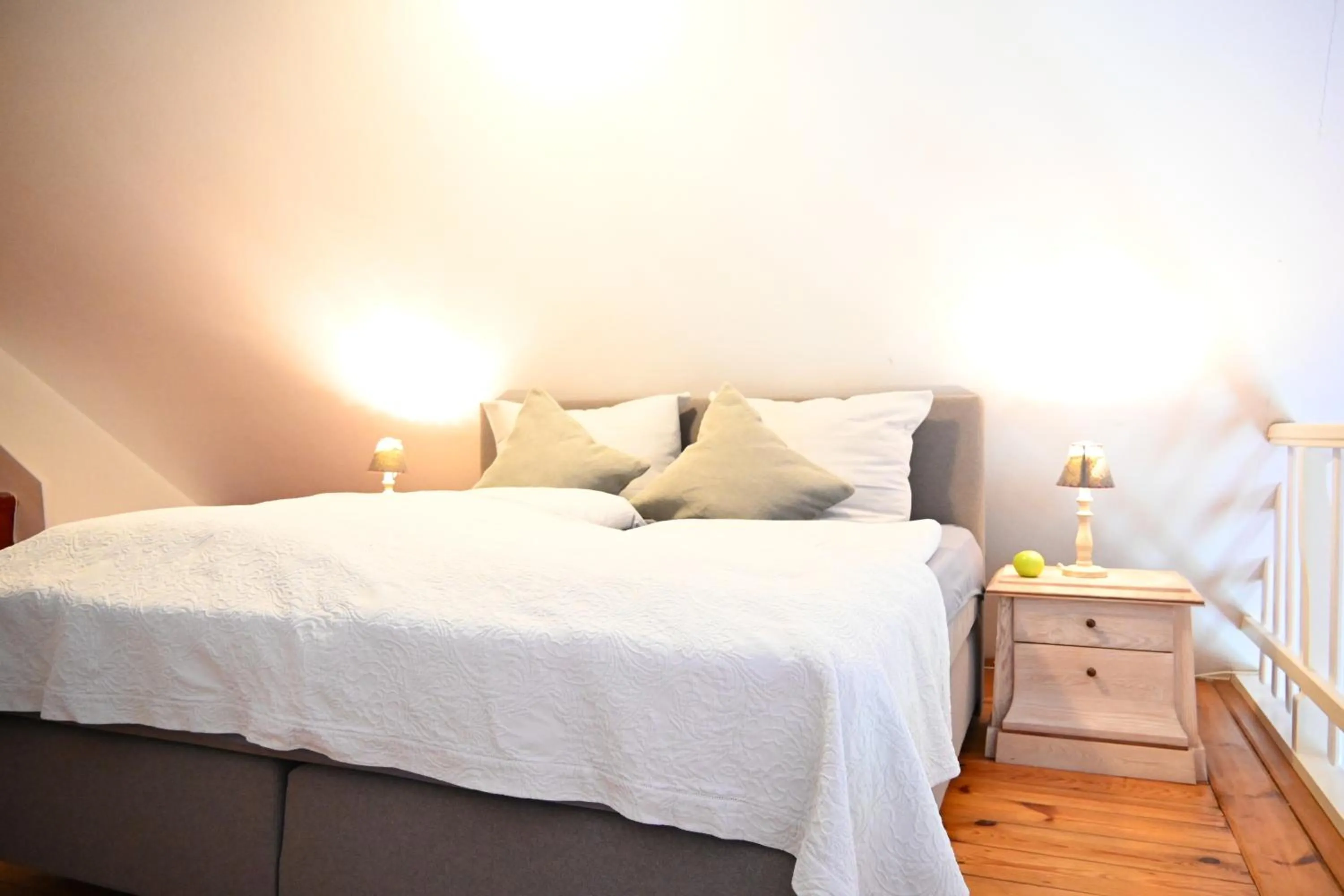 Bed in Landsitzhotel und Seminarium Peterhof