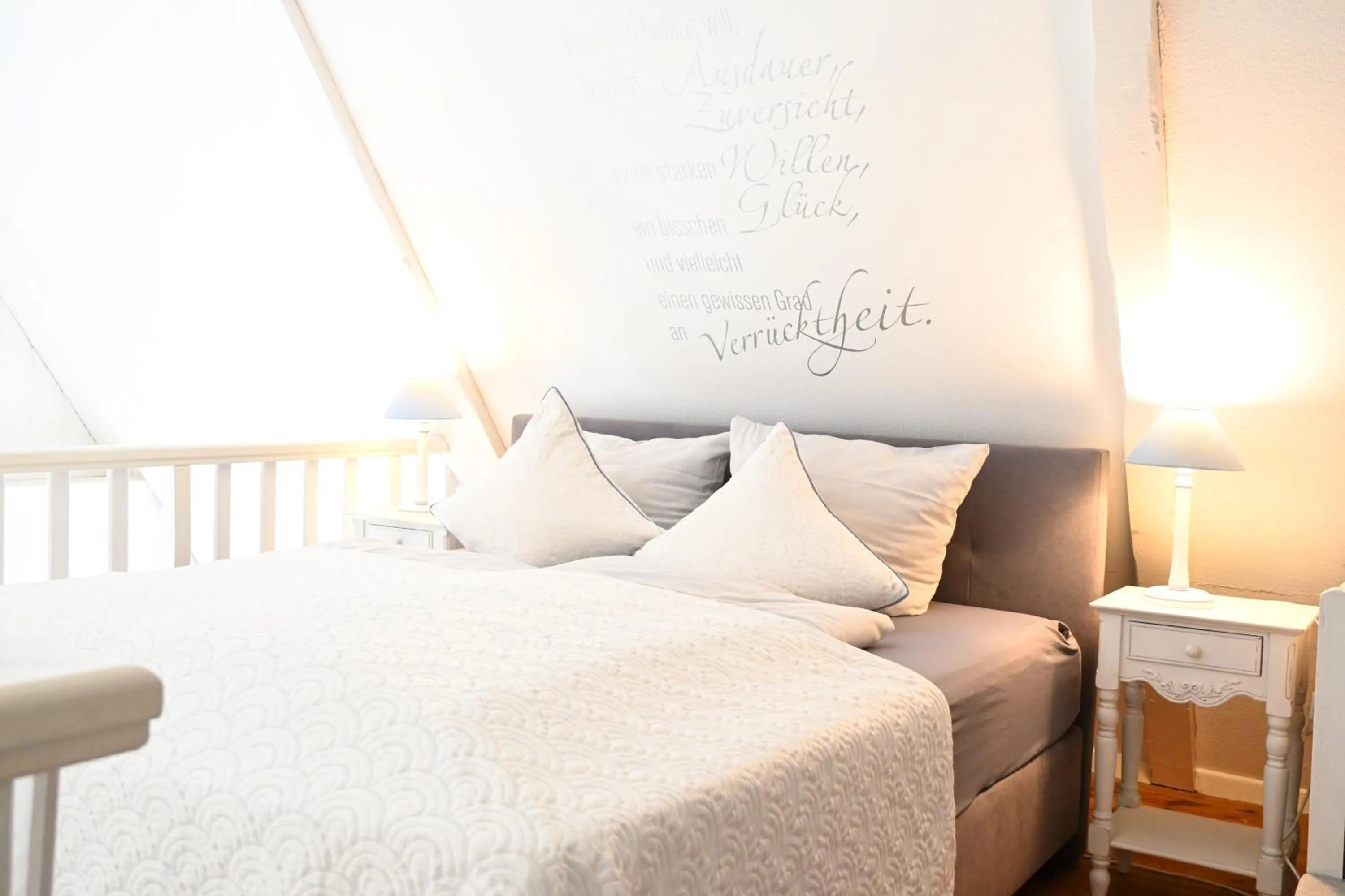 Bed in Landsitzhotel und Seminarium Peterhof