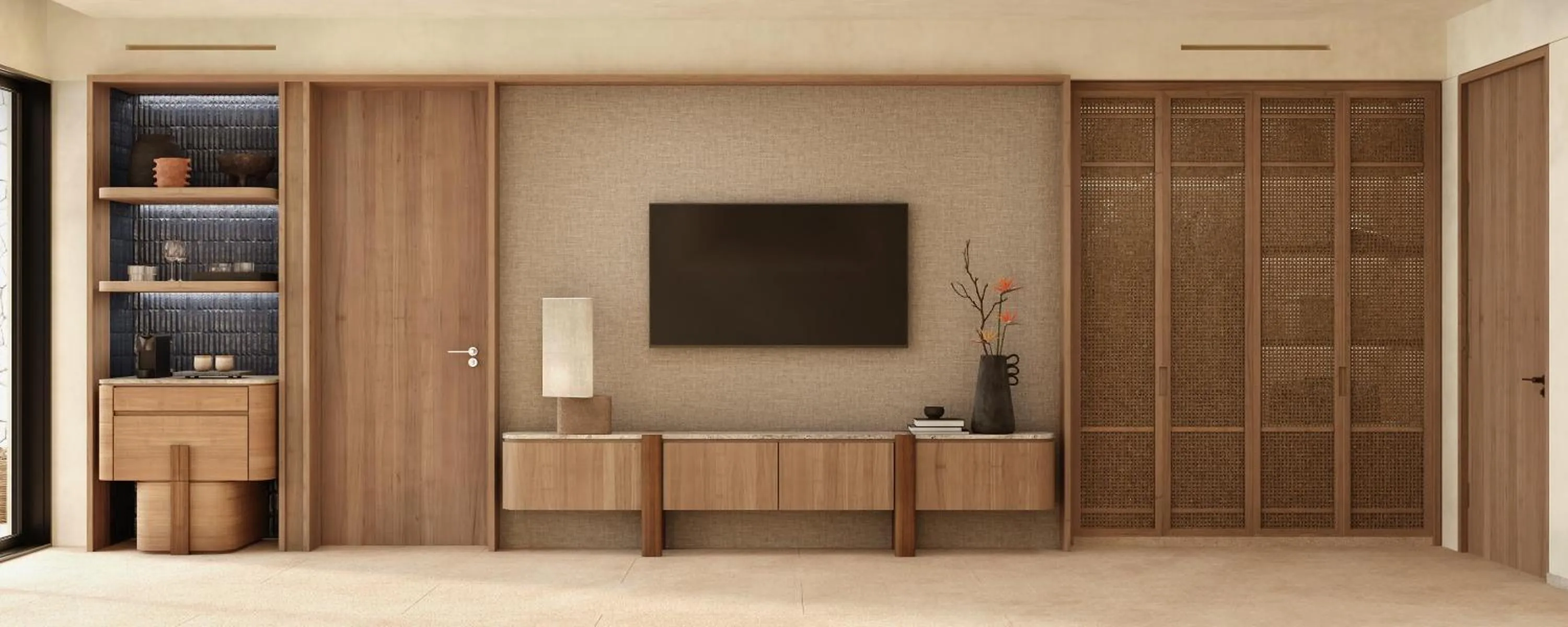 Bedroom in Alila Mayakoba