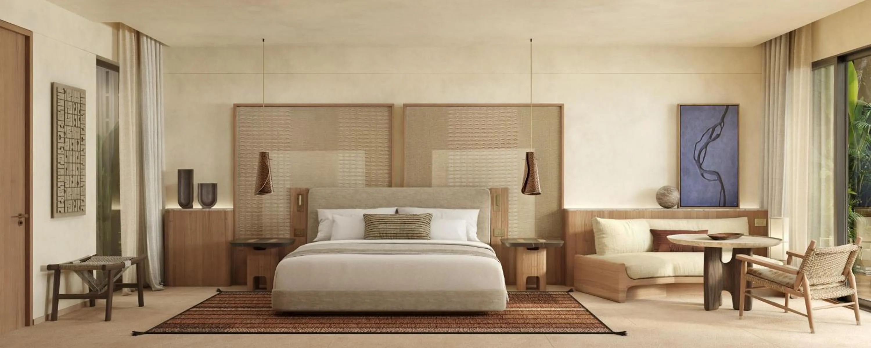 Bedroom, Bed in Alila Mayakoba