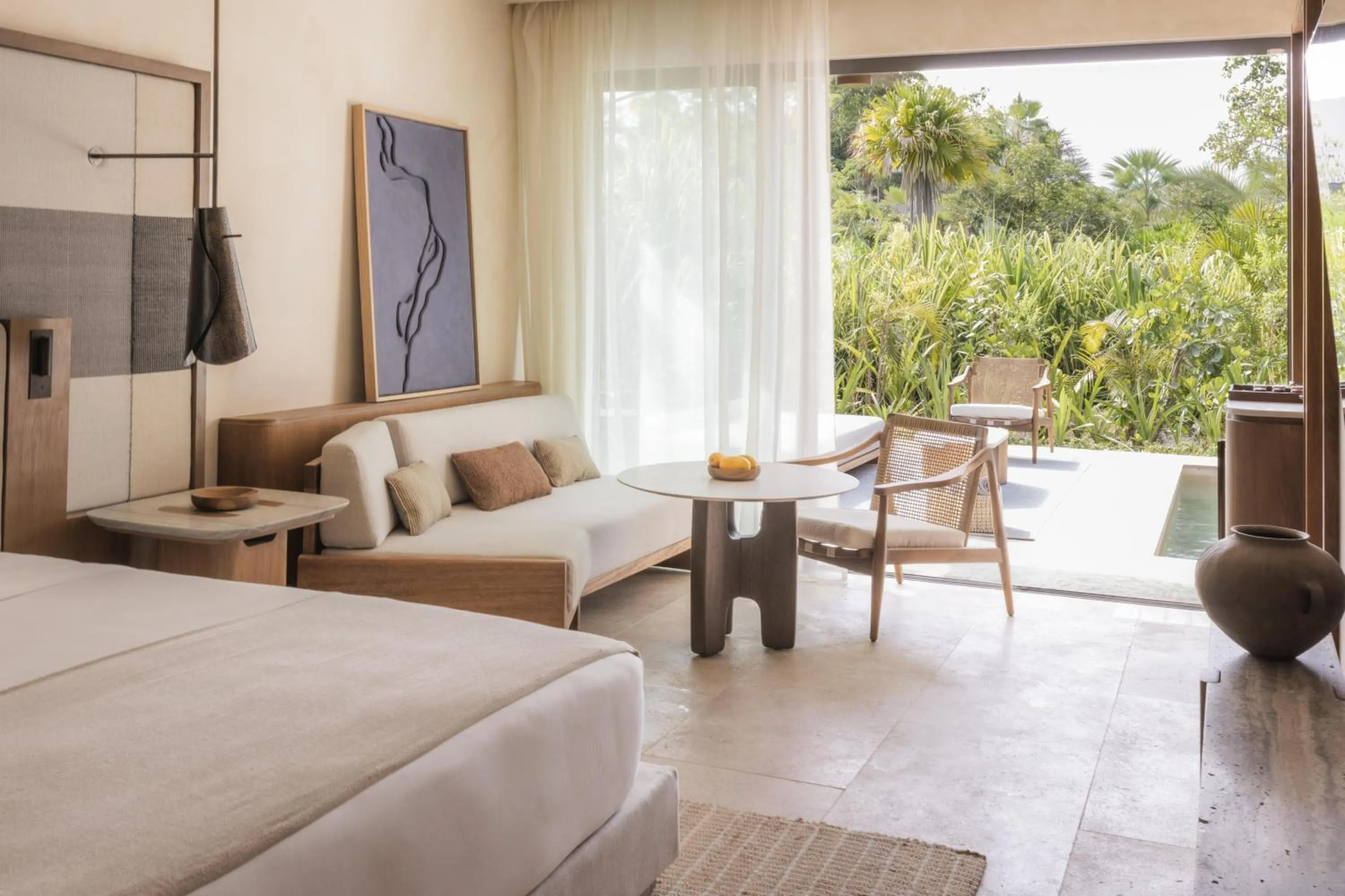 Bedroom, Bed in Alila Mayakoba