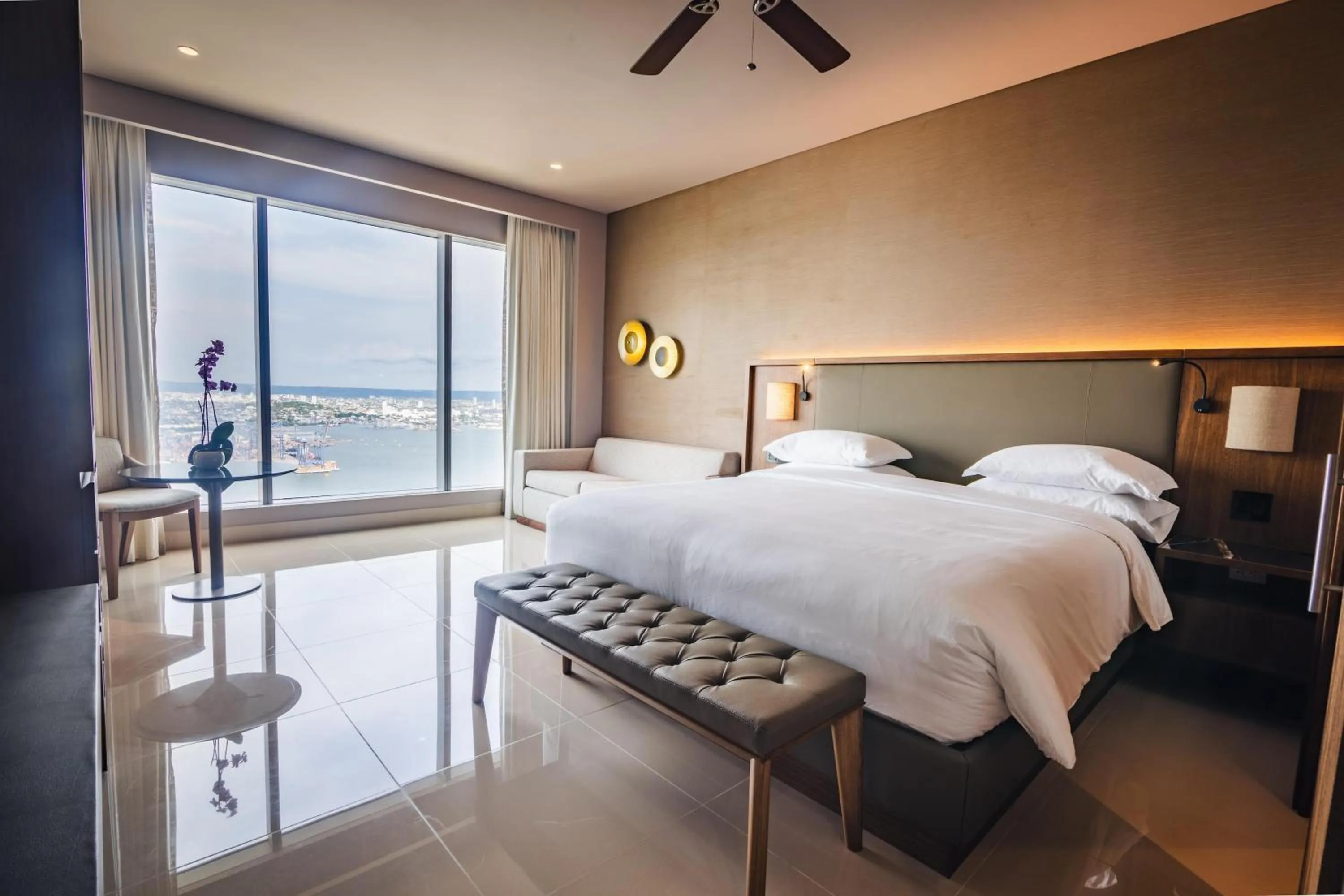 Bedroom, Bed in Hyatt Regency Cartagena