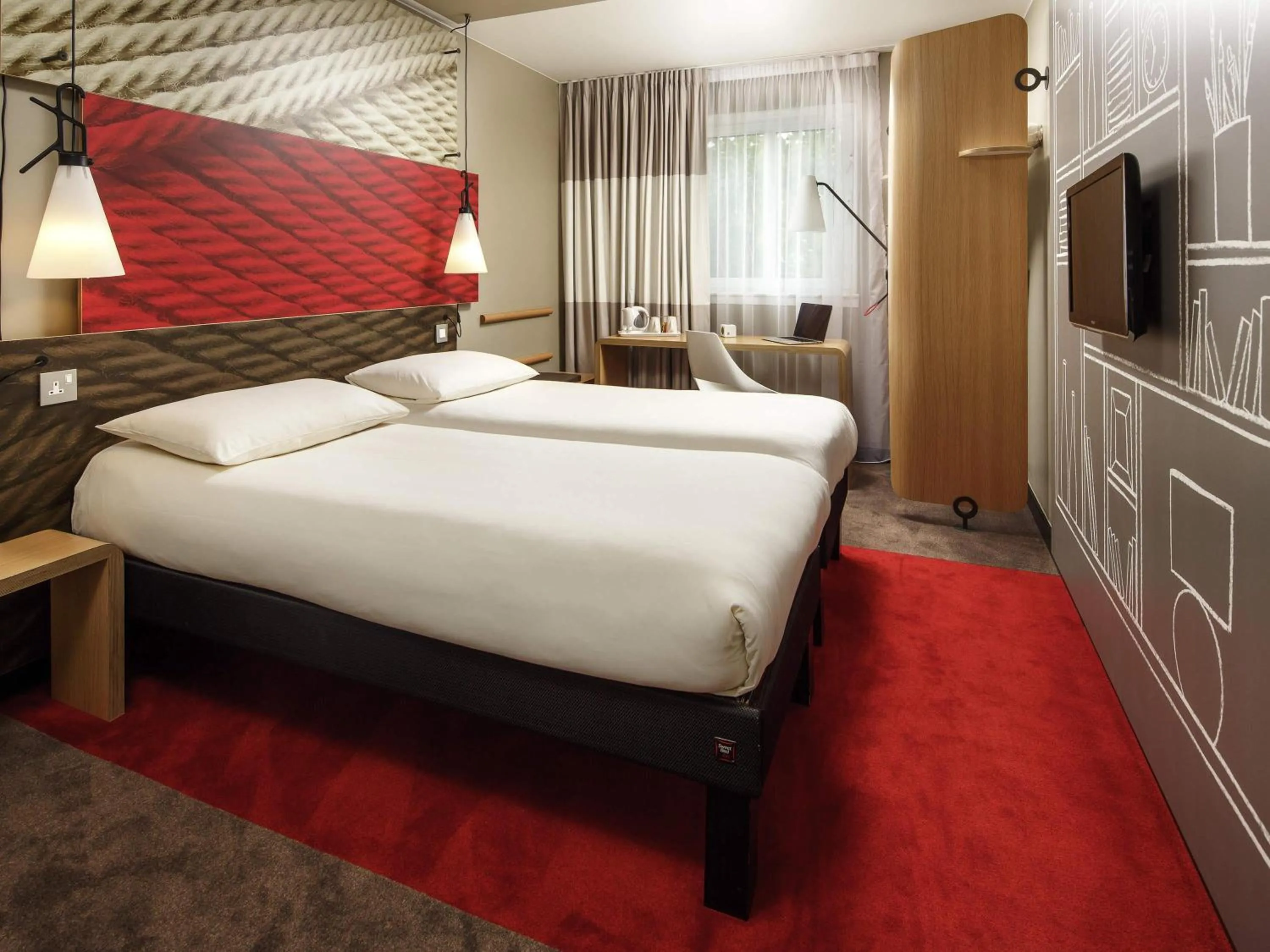 Bedroom, Bed in ibis Gent Centrum St. Baafs Kathedraal