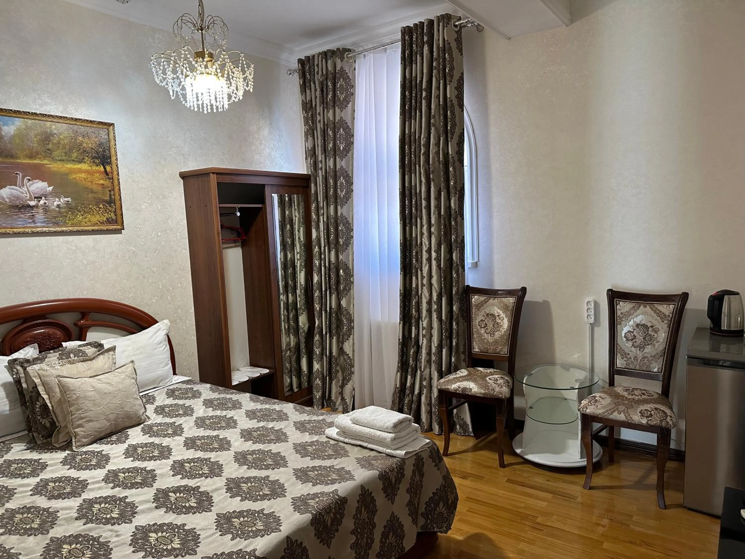 Bed in Sarbon Hotel Tashkent