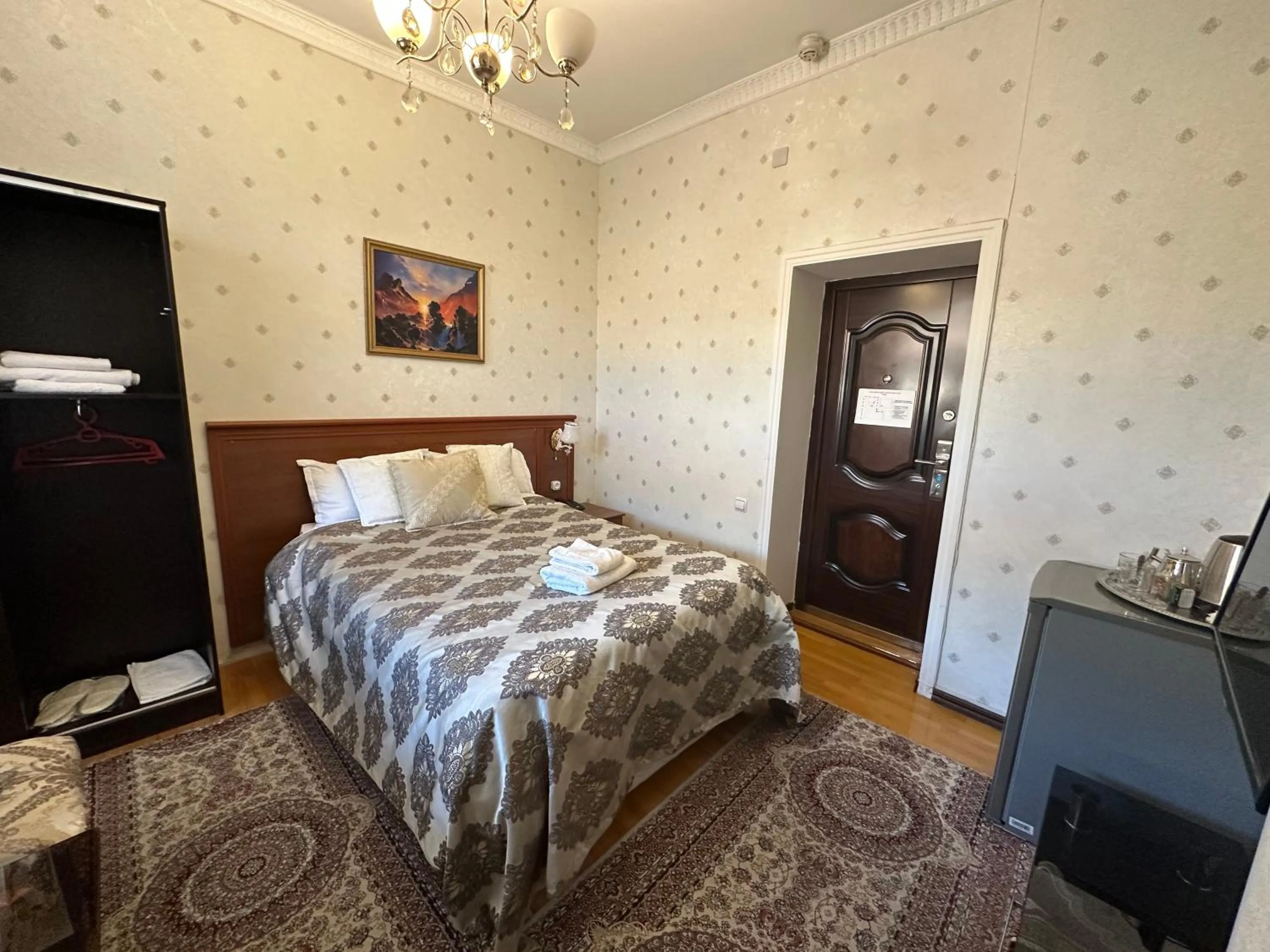 Bed in Sarbon Hotel Tashkent