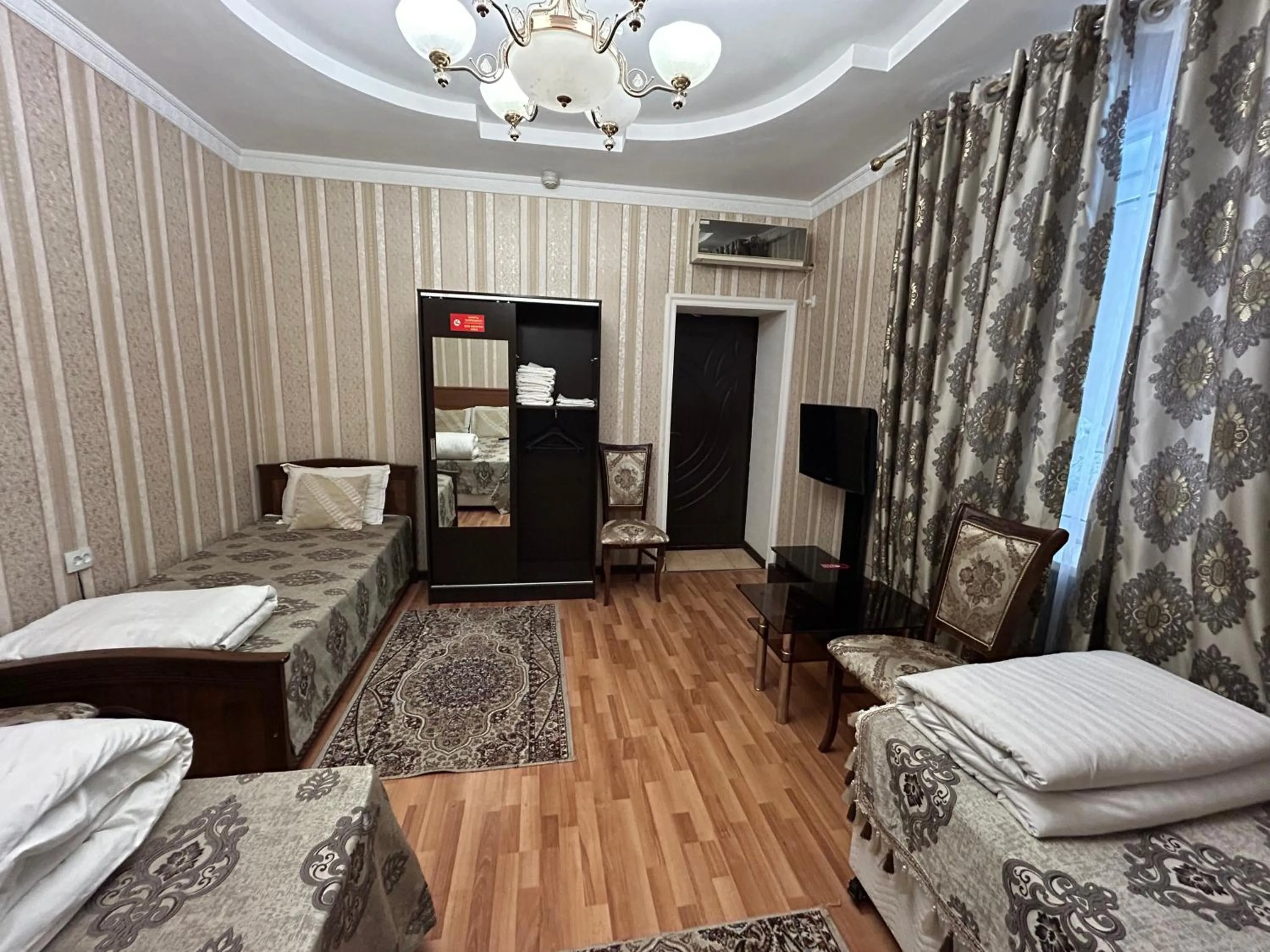 Bed in Sarbon Hotel Tashkent