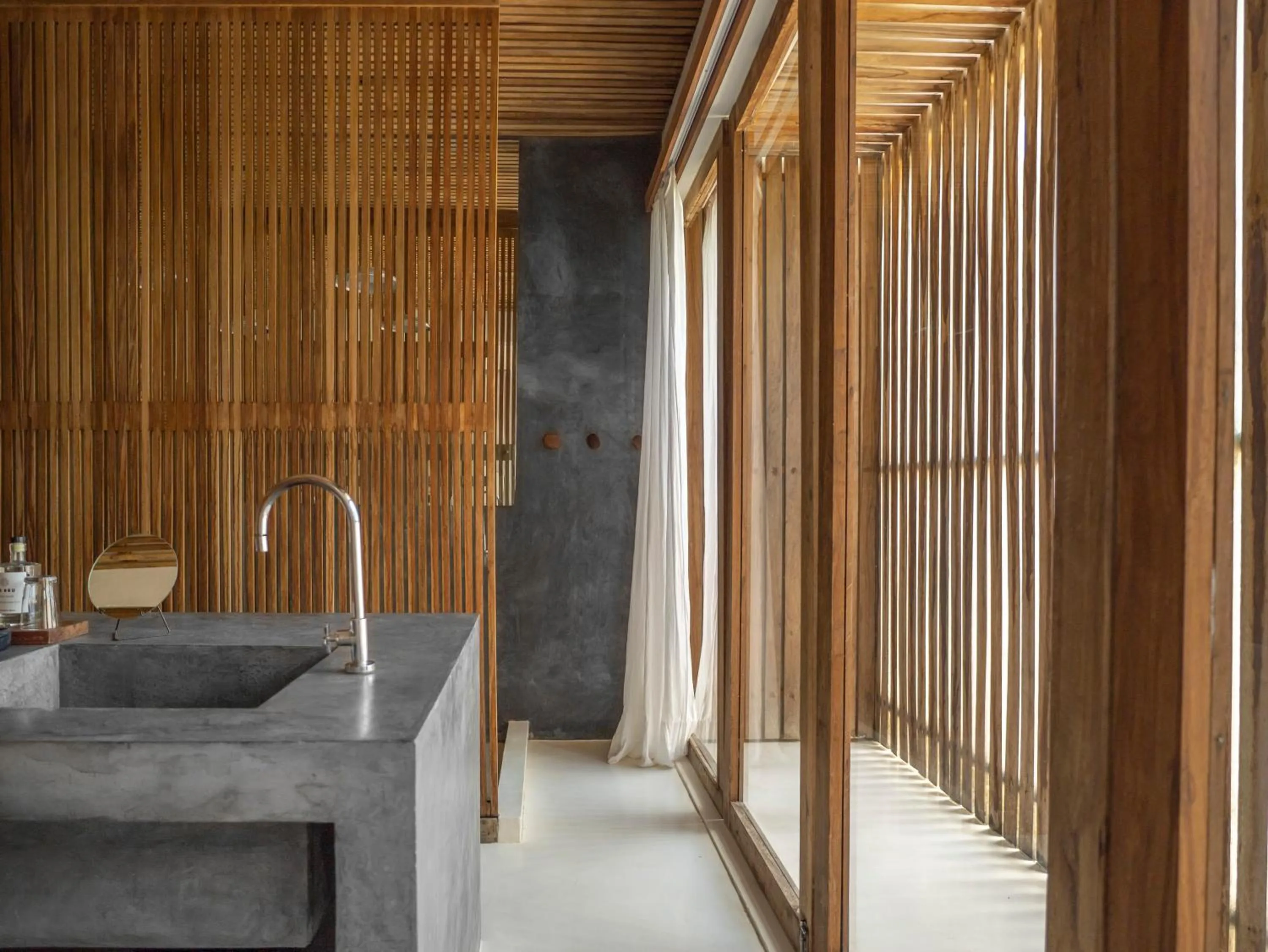 Bathroom in KA BRU Beach Boutique Hotel