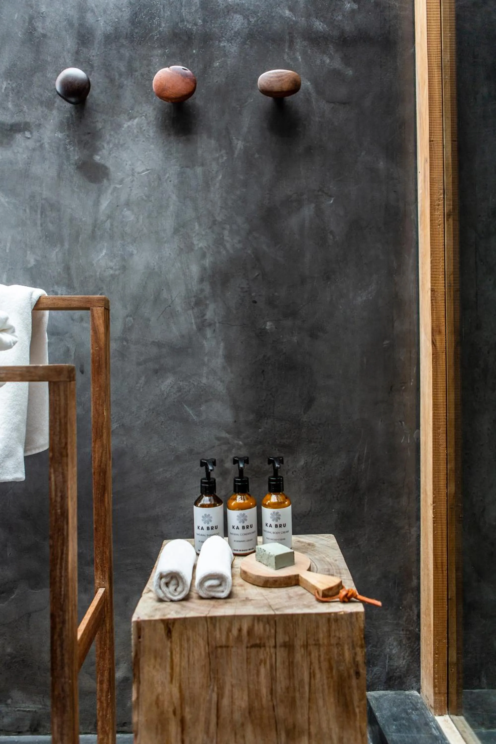 Shower in KA BRU Beach Boutique Hotel