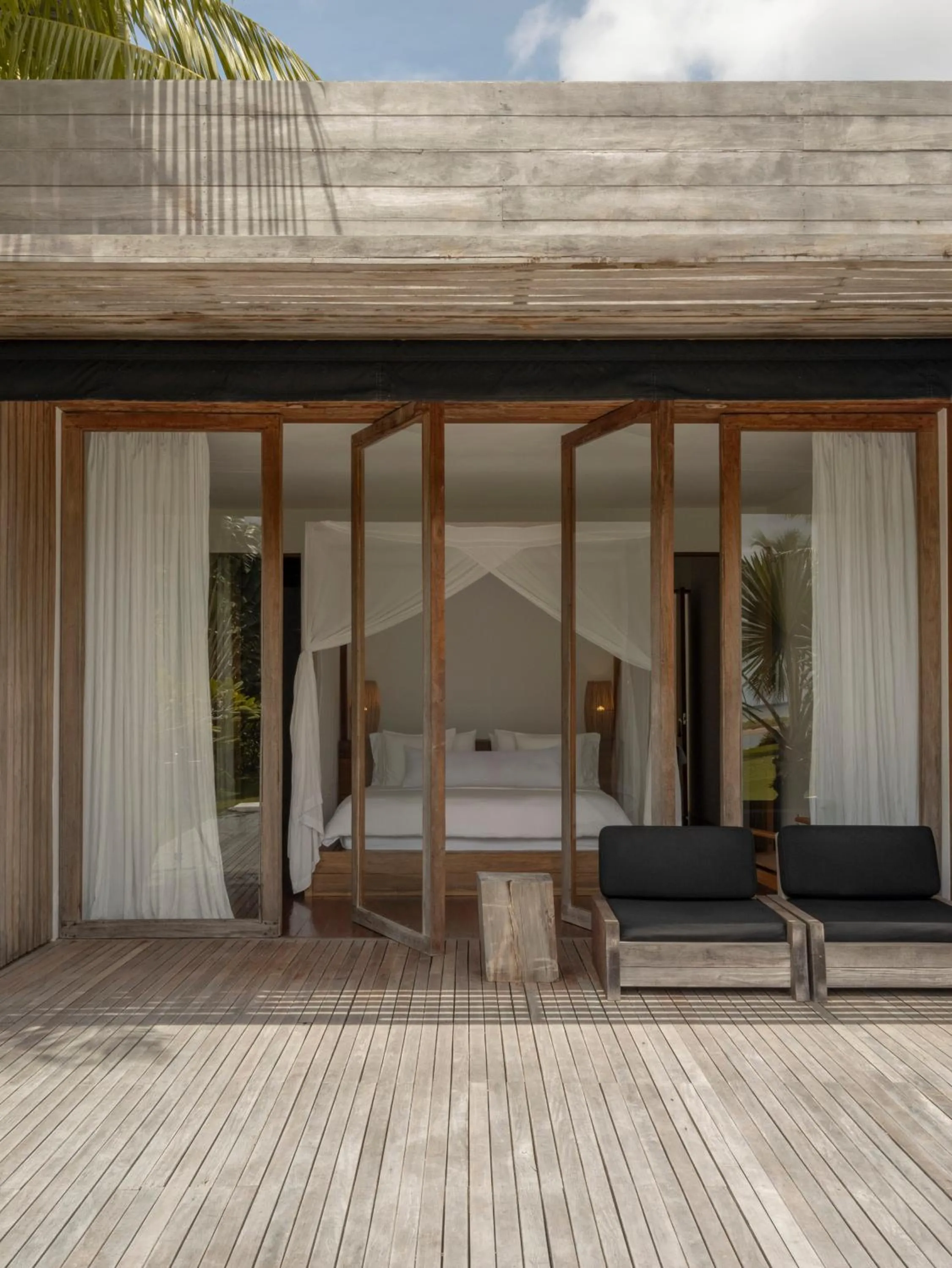 Balcony/Terrace in KA BRU Beach Boutique Hotel