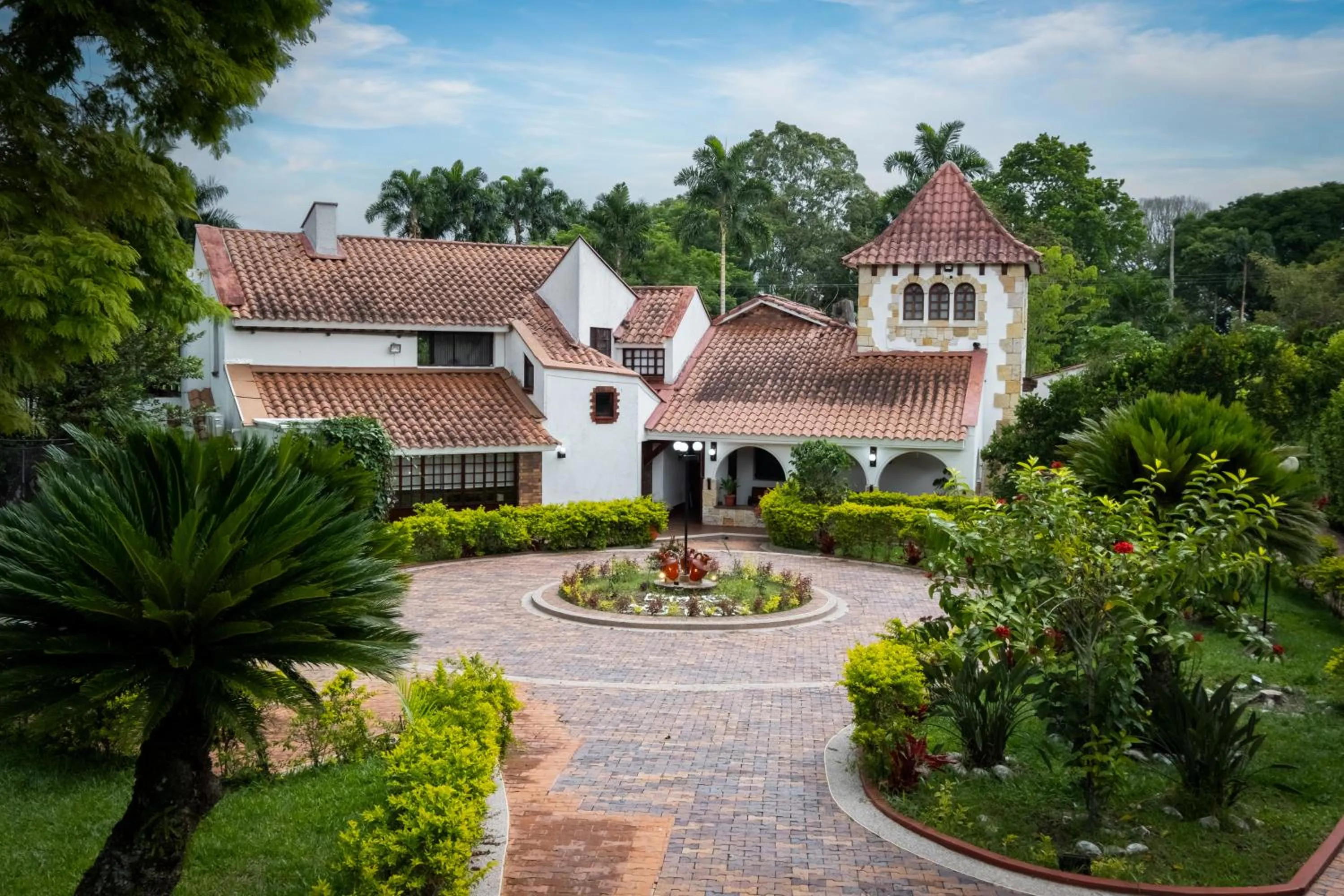 Property building in Hotel Chalet El Castillo by Majuva