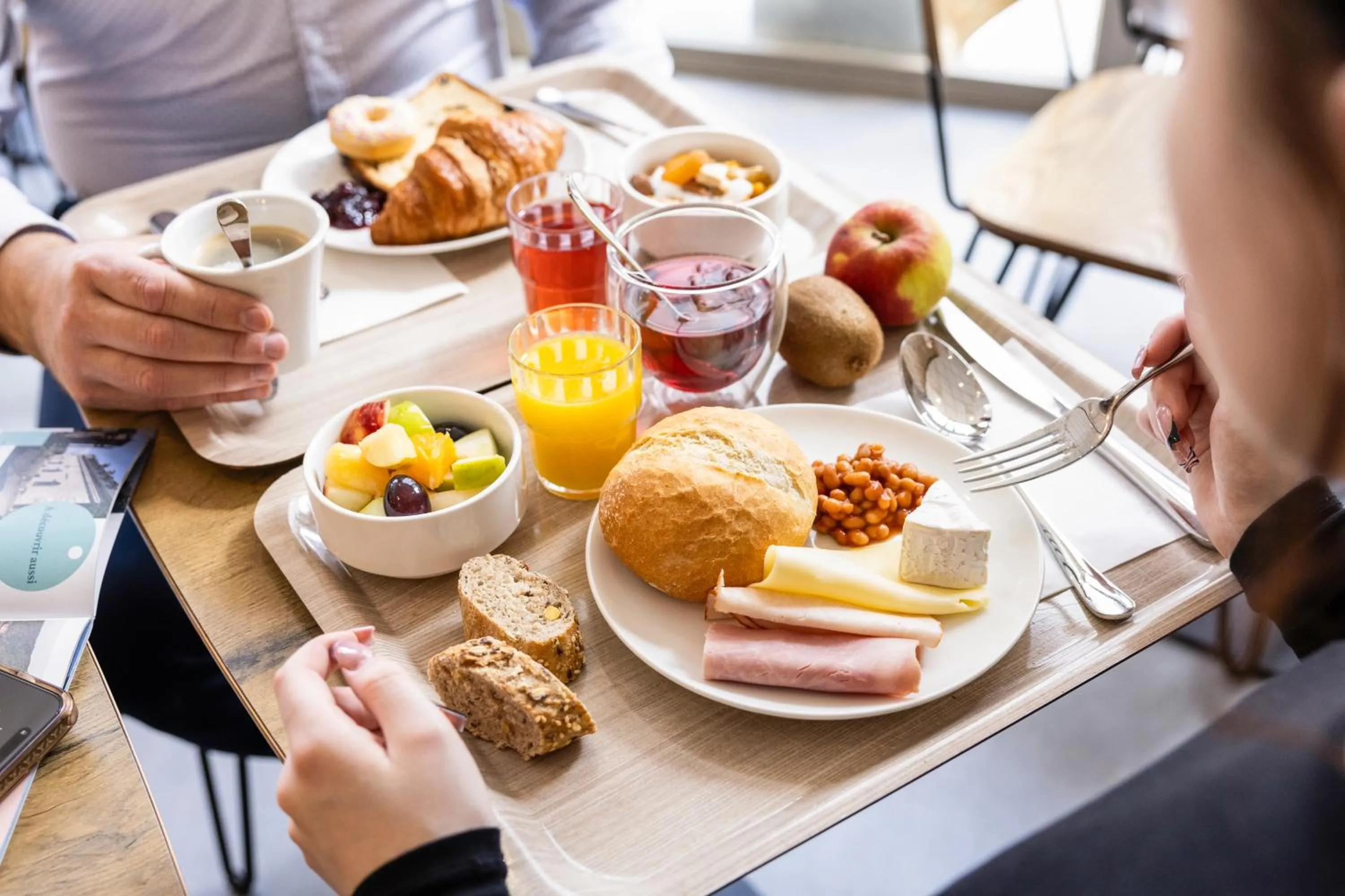 Breakfast in Ibis Namur Centre