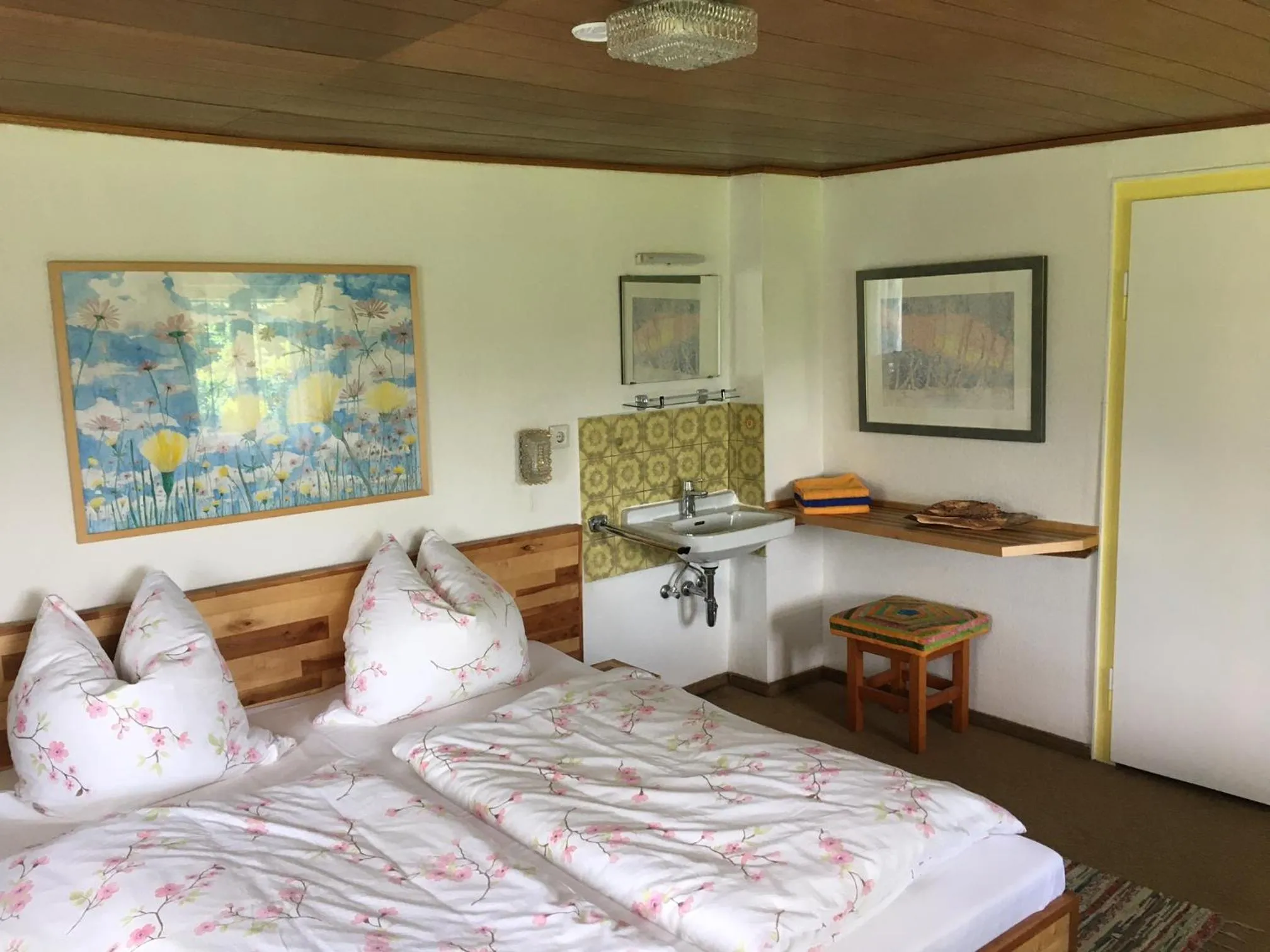 Standard Double Room with Shared Bathroom - single occupancy in Pension am Waldesrand