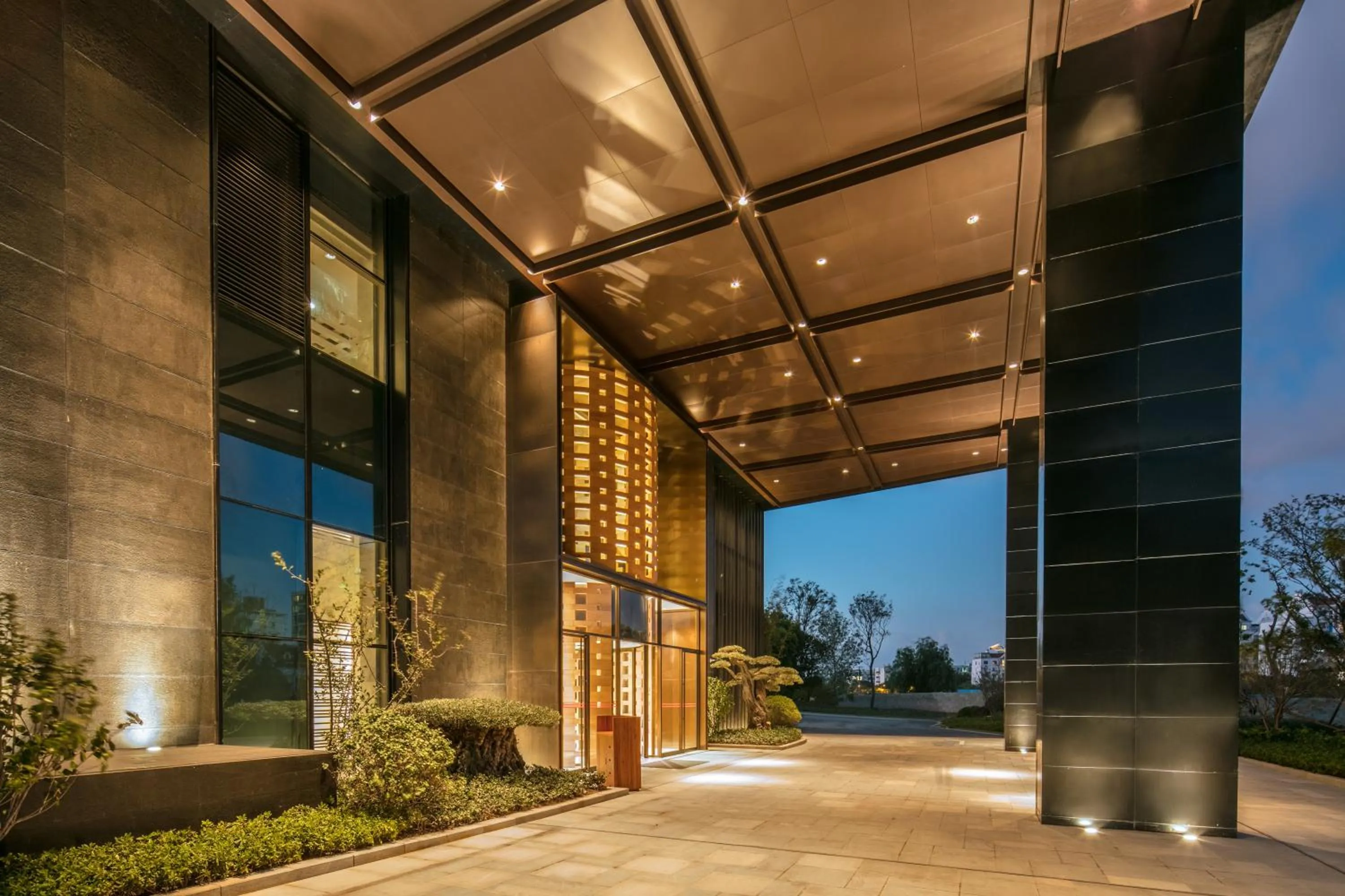 Facade/entrance in The Anandi Hotel and SPA - Luxury Healing Hotel for Wellbeing