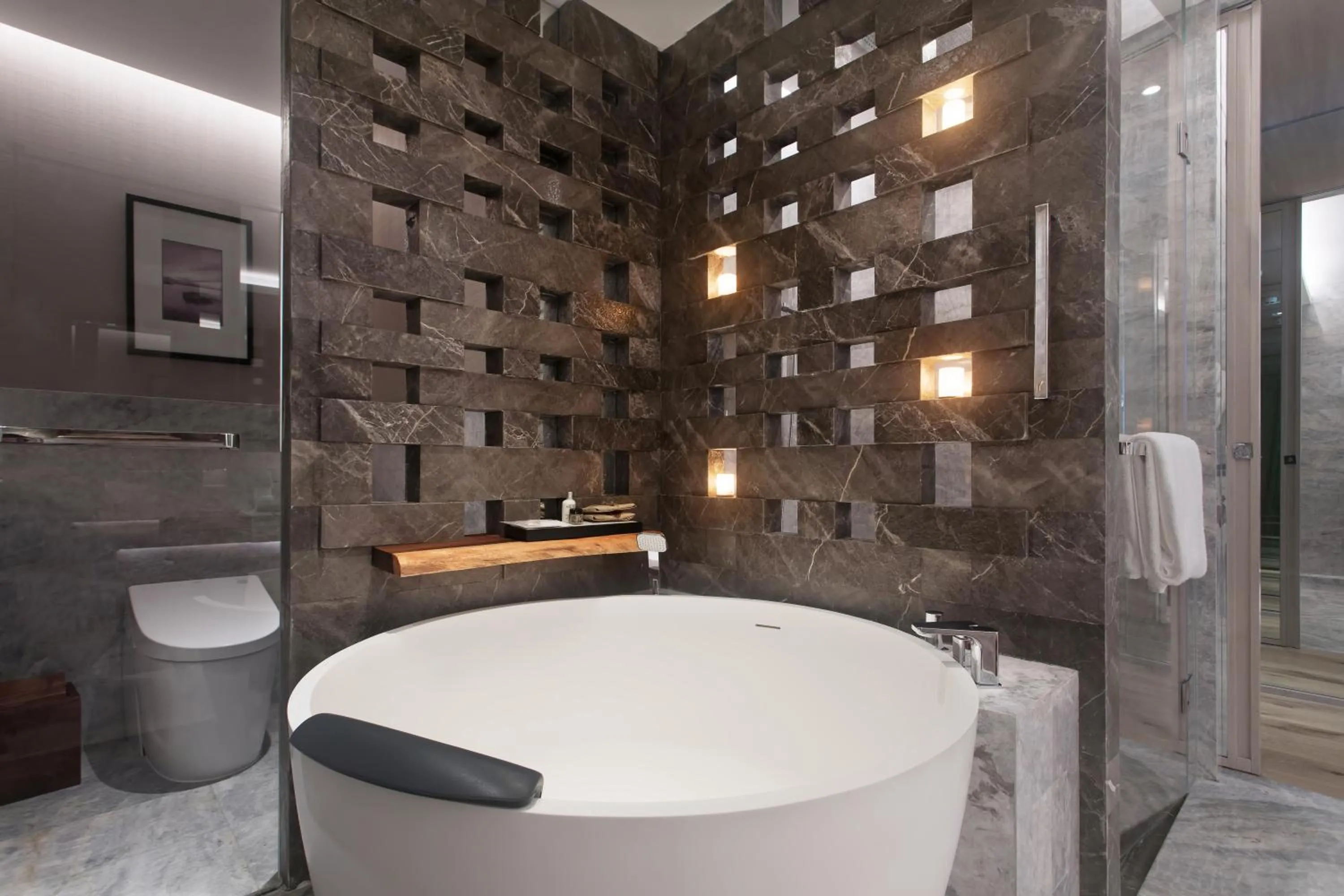 Toilet in The Anandi Hotel and SPA - Luxury Healing Hotel for Wellbeing