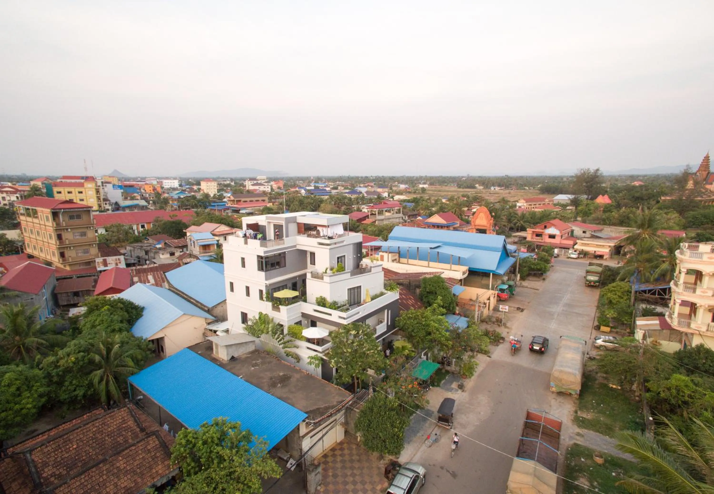 Bird's eye view in Hotel Five.S