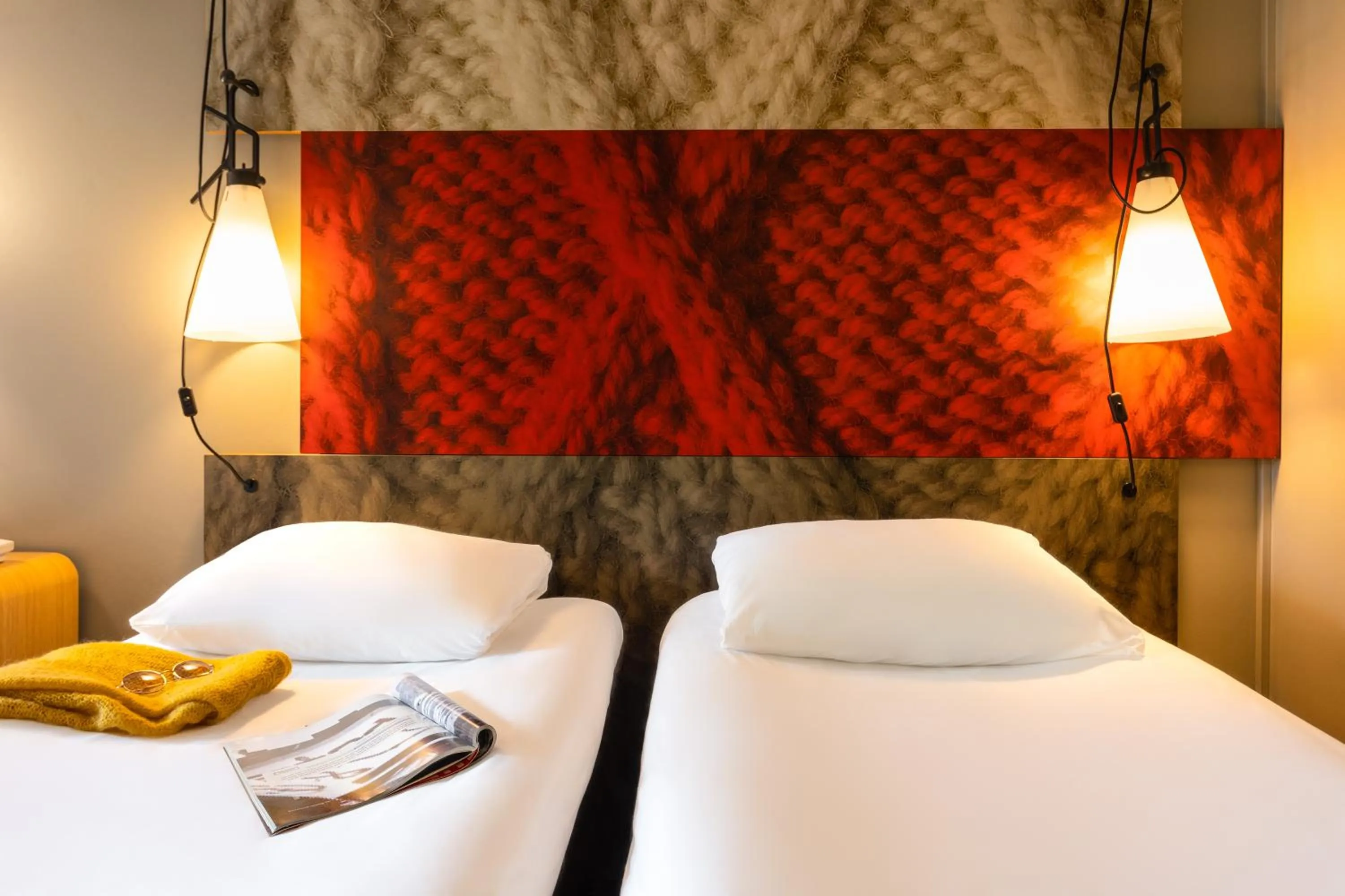 Bedroom, Bed in ibis Leuven Centrum