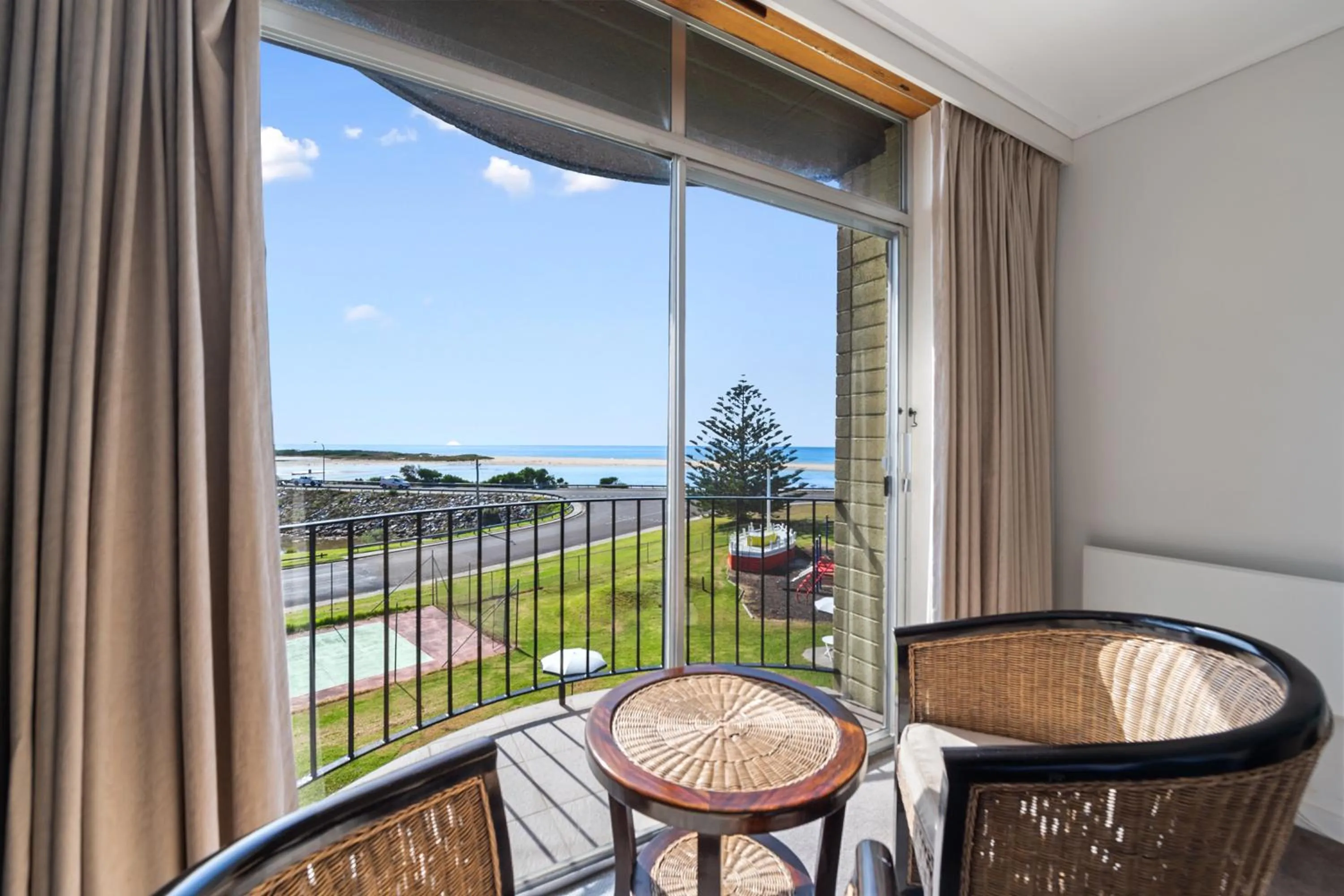 Sea view in Scamander Beach Resort