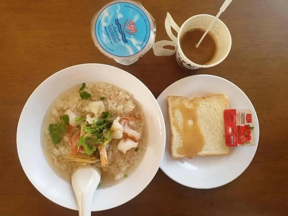 Breakfast in T'Luck House Resort