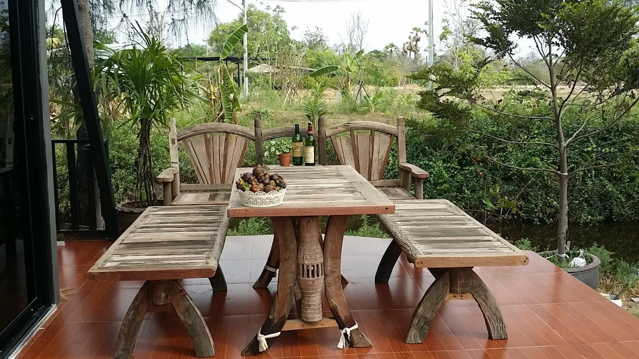 Balcony/Terrace in T'Luck House Resort