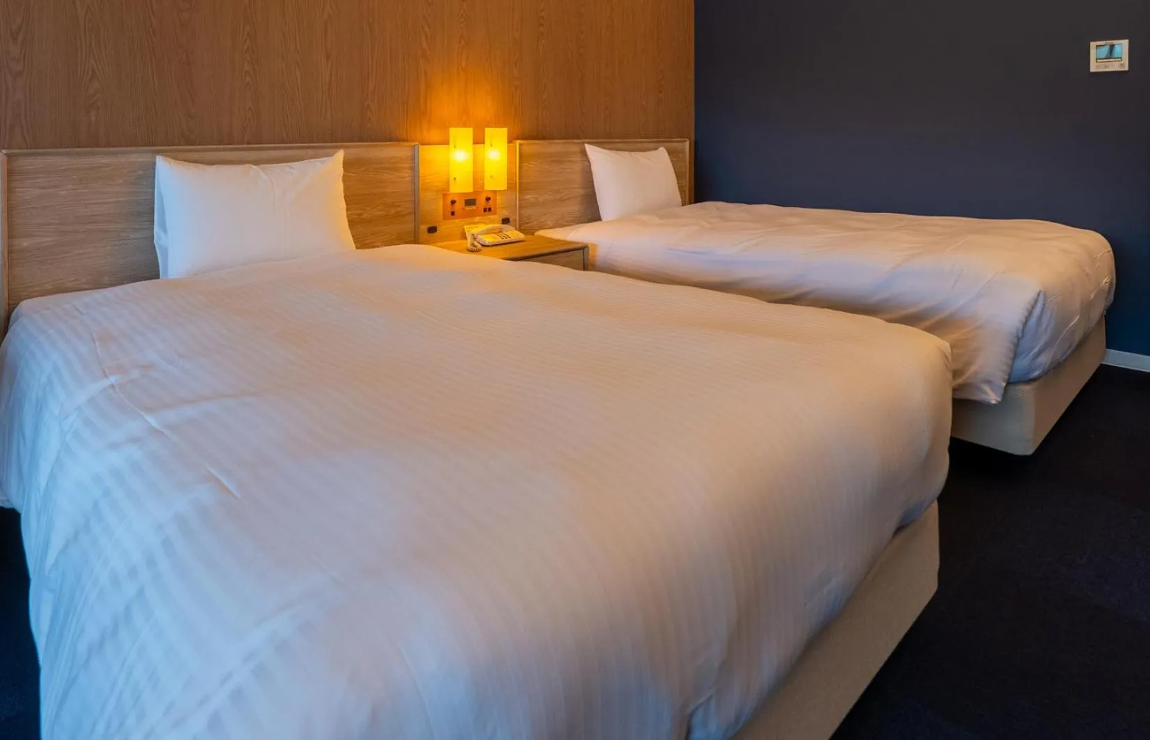 Bed in Akazawa Onsen Hotel