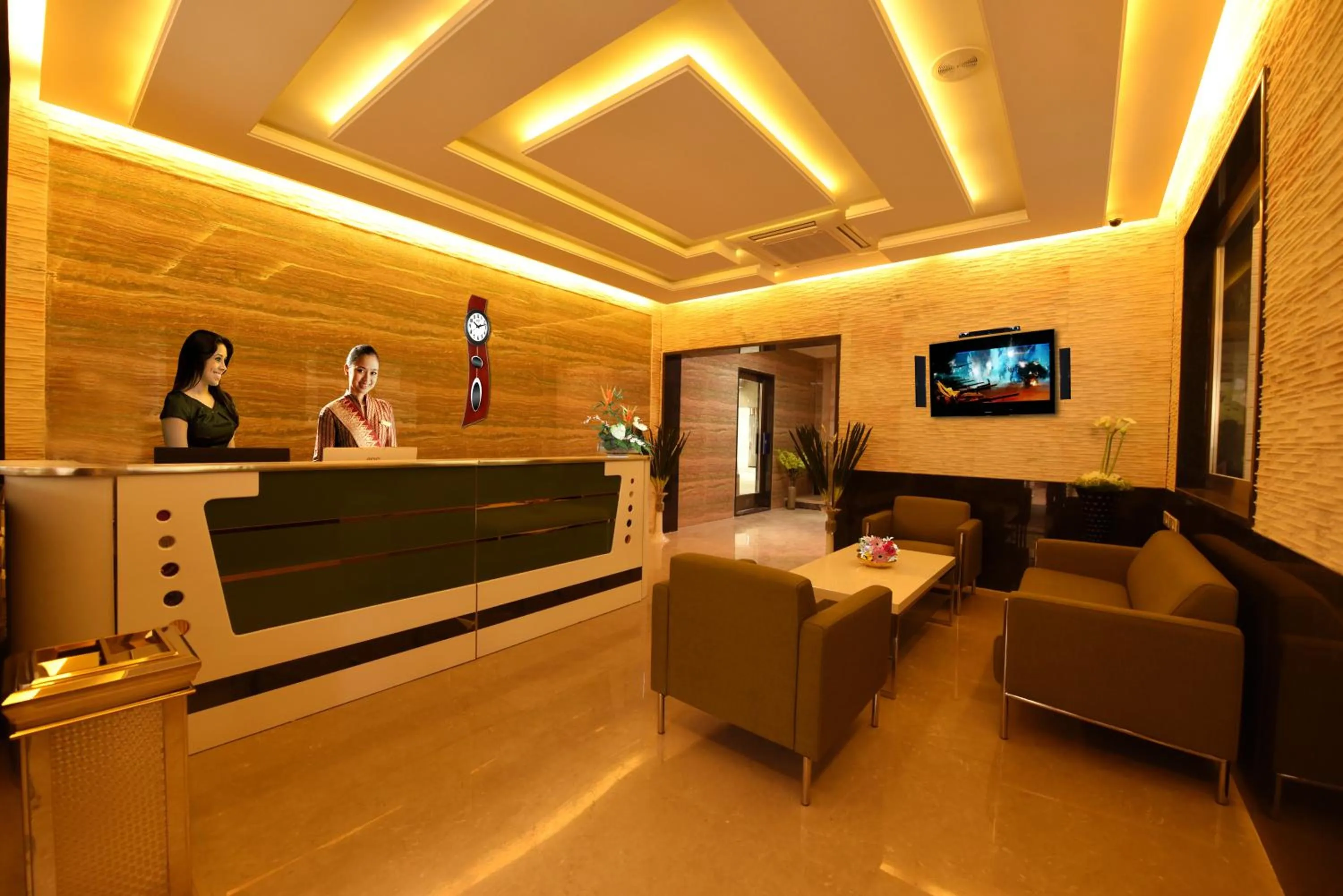 Lobby or reception in Sky Residency