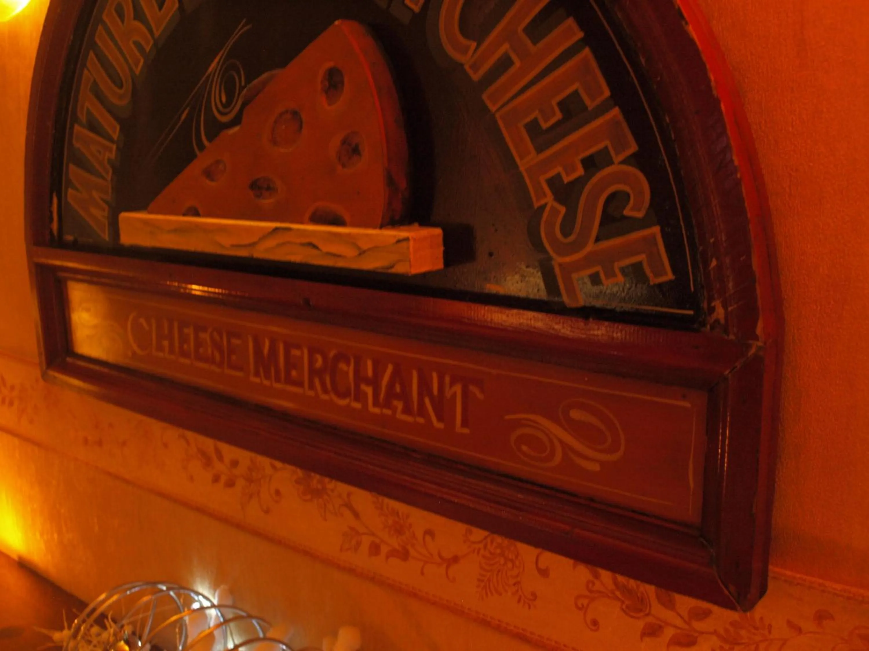 Decorative detail in Hotel De Stokerij