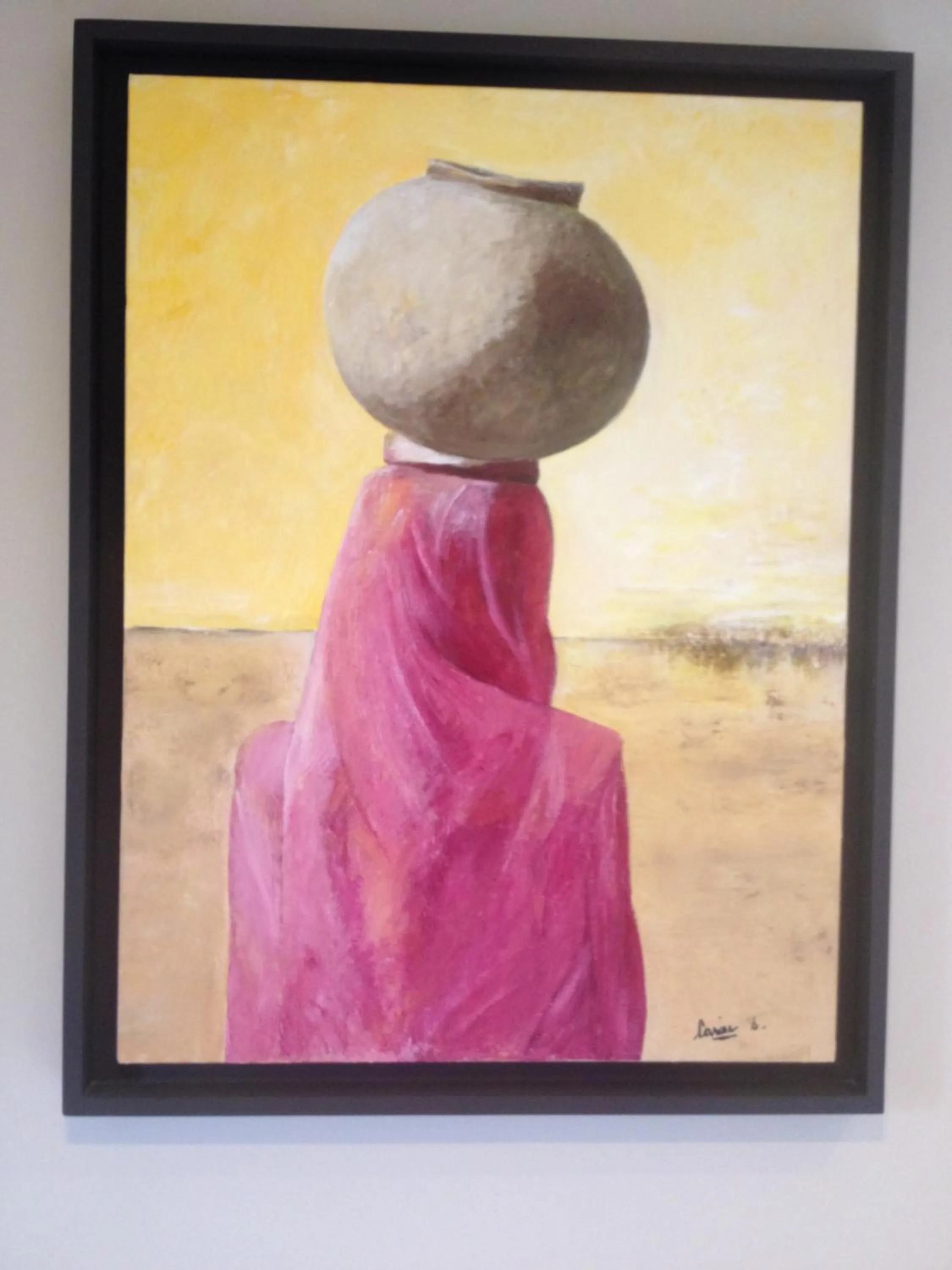 Decorative detail in La Roseraie