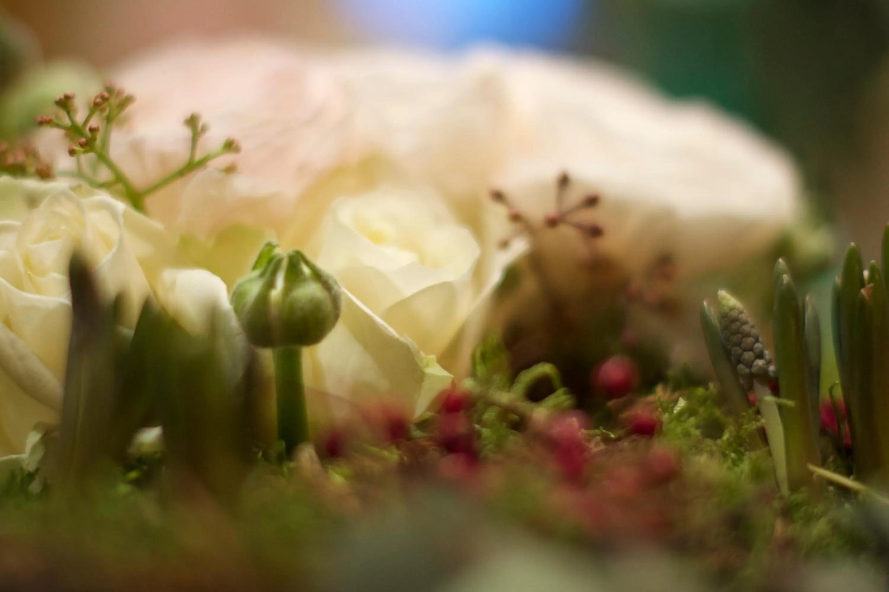 Decorative detail in La Roseraie