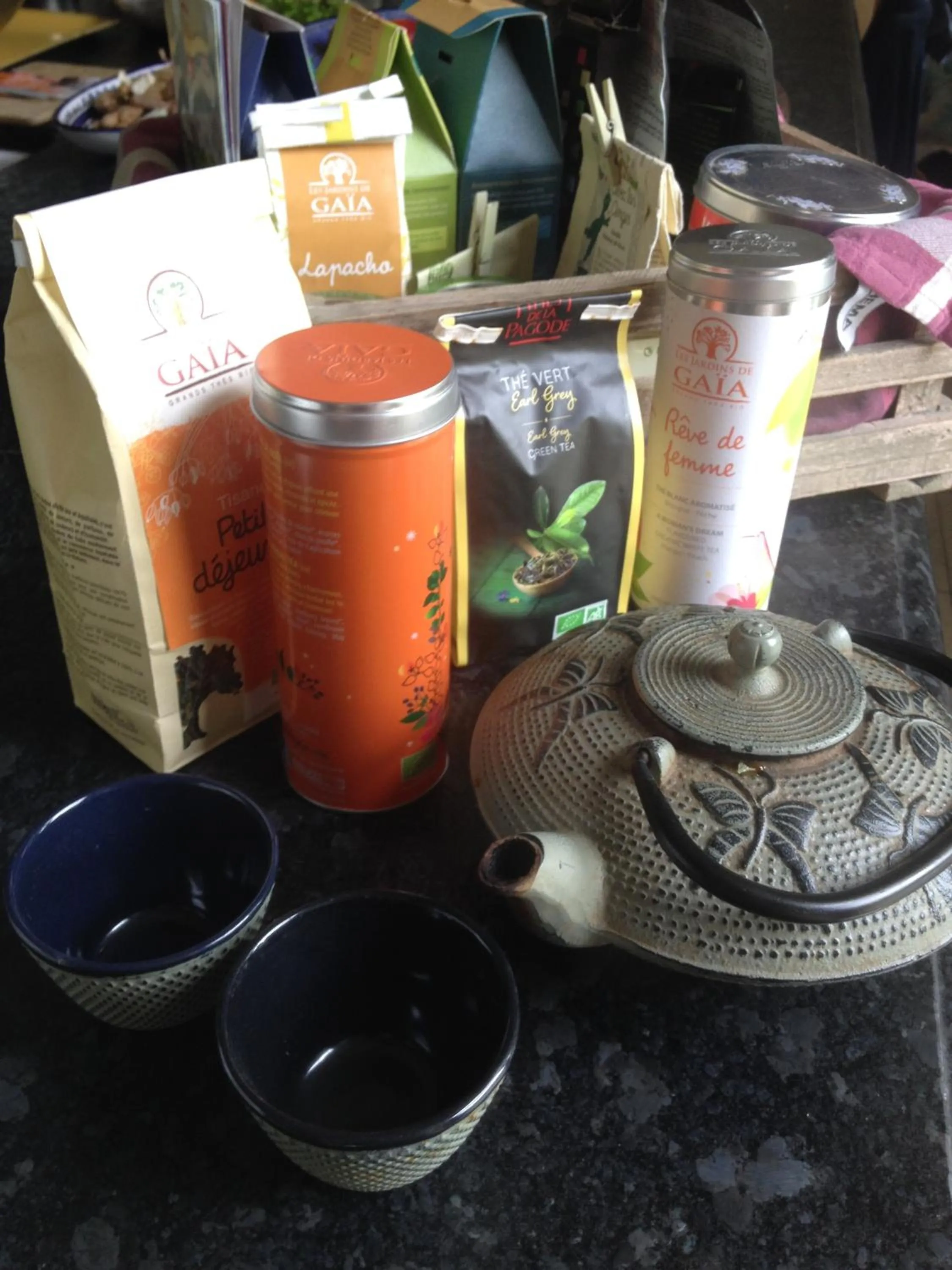 Food and drinks in La Roseraie