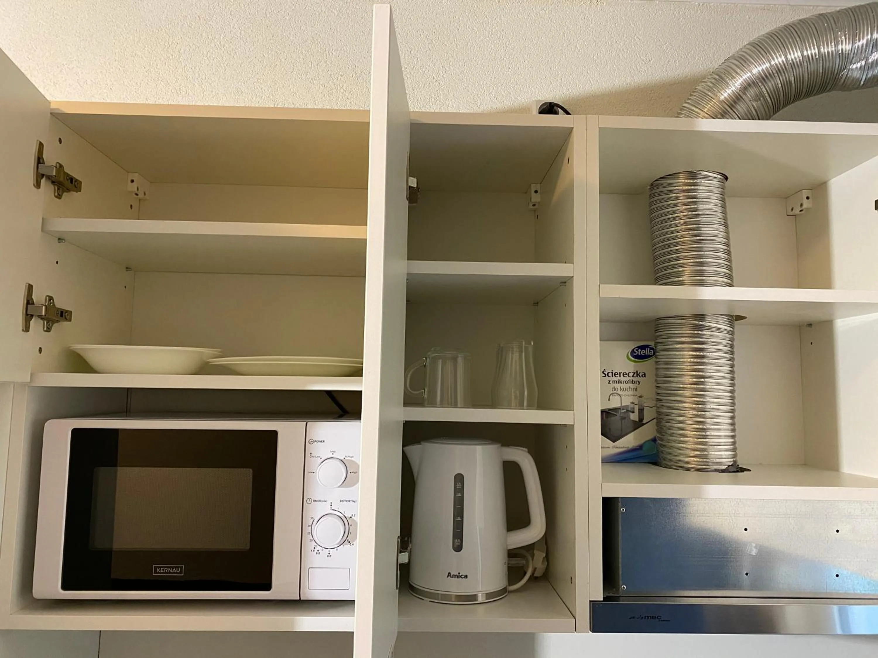 Kitchen or kitchenette in Hotel Fauwater