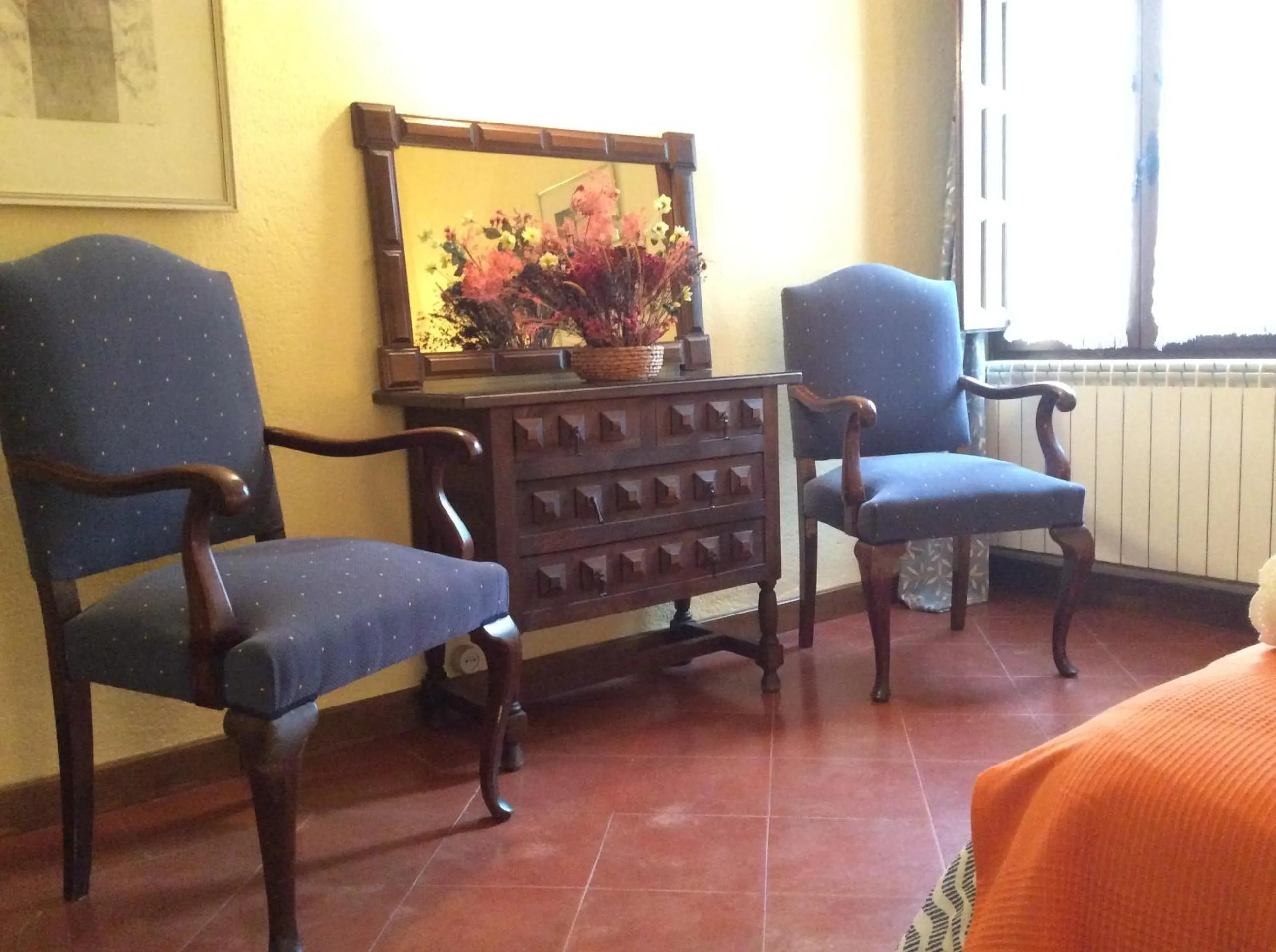 Seating area in Casa Lola