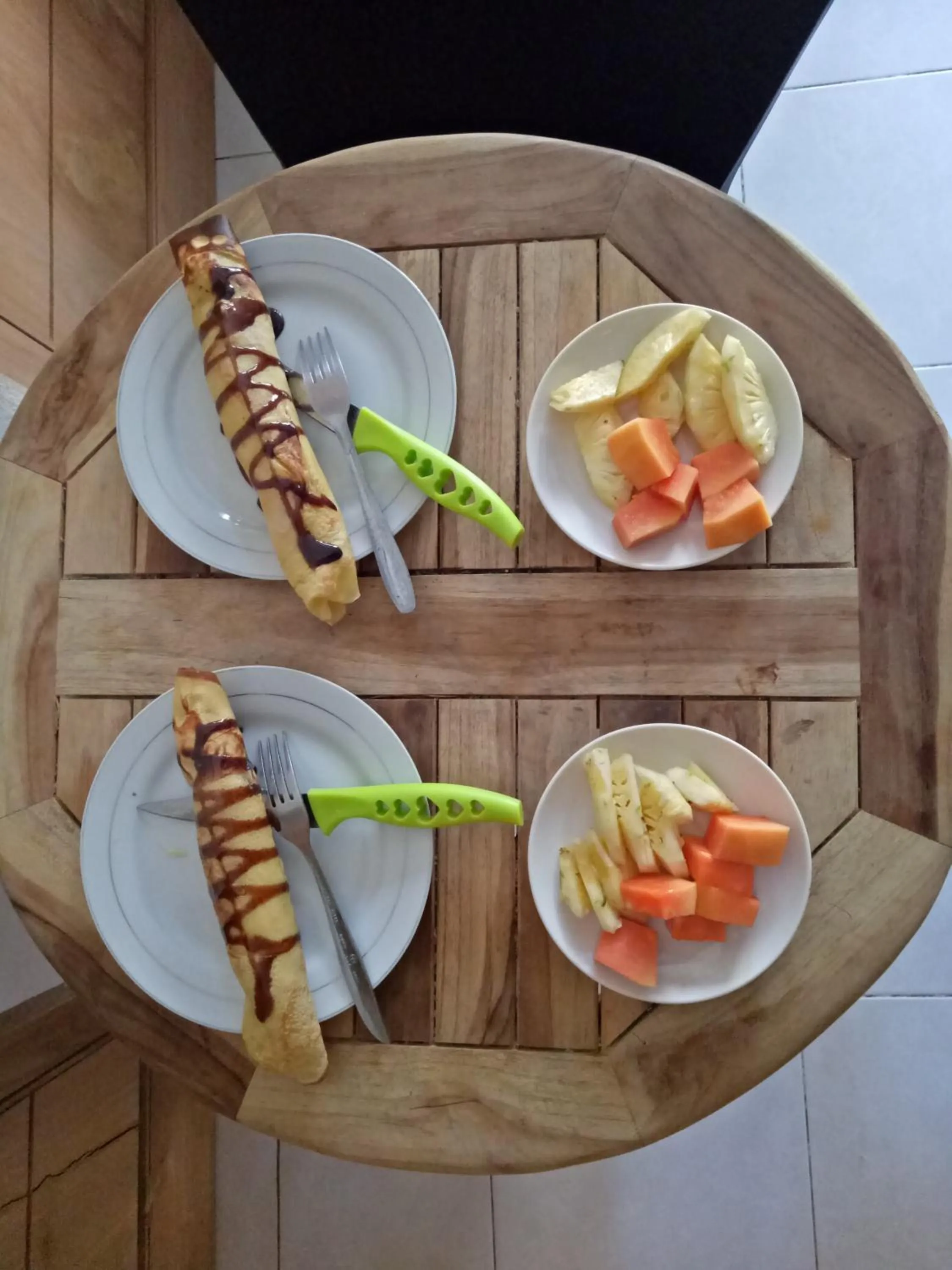 Breakfast in Losmen Fadel Malioboro Jogja